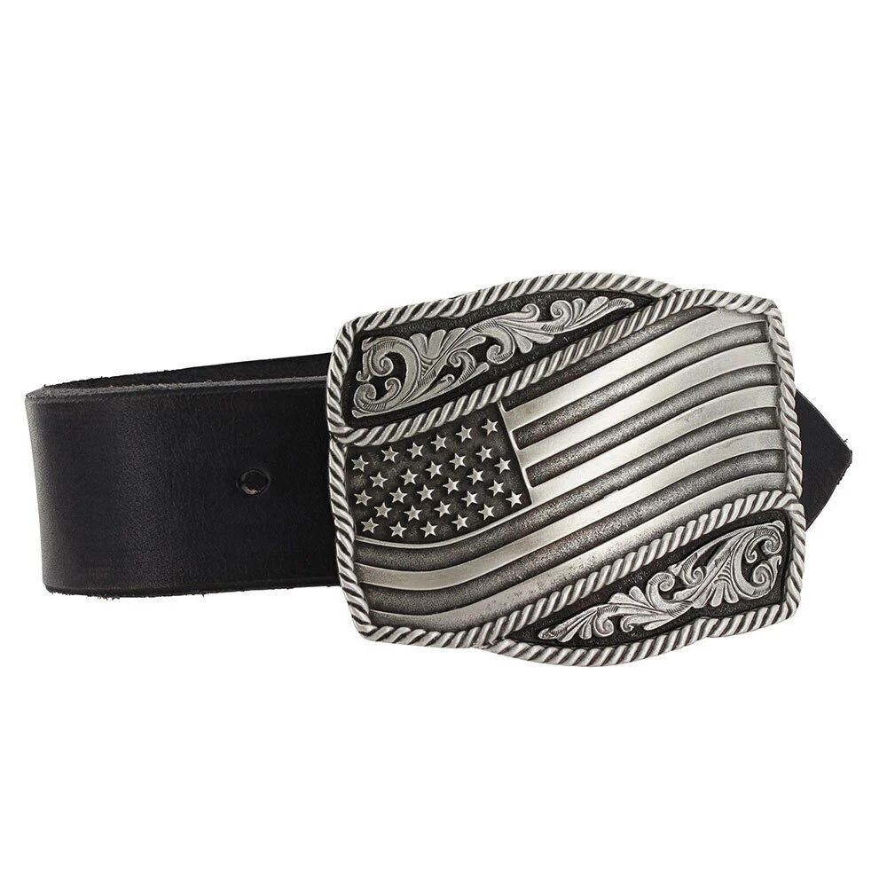 Classic Impressions Waving American Flag Attitude Buckle - Image 3