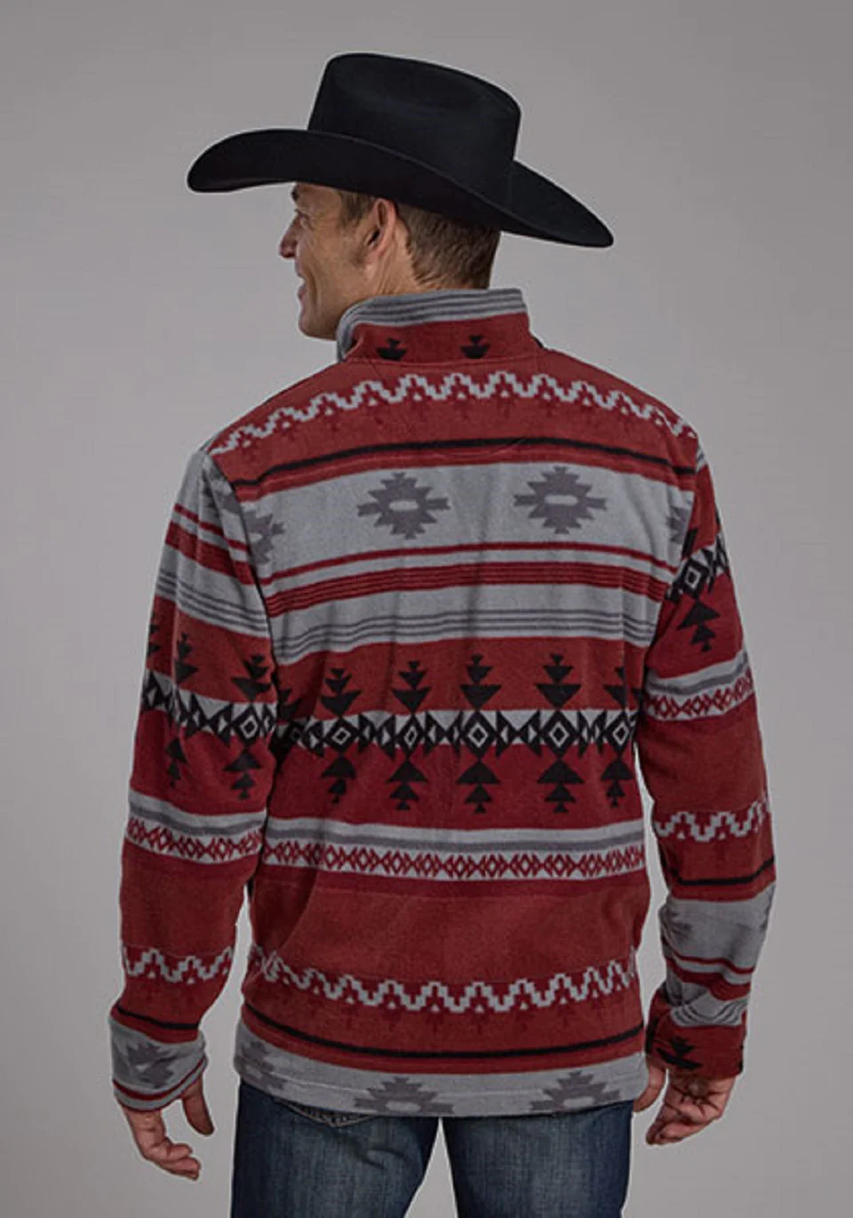 Connor Roper Printed Fleece Pullover - Image 2