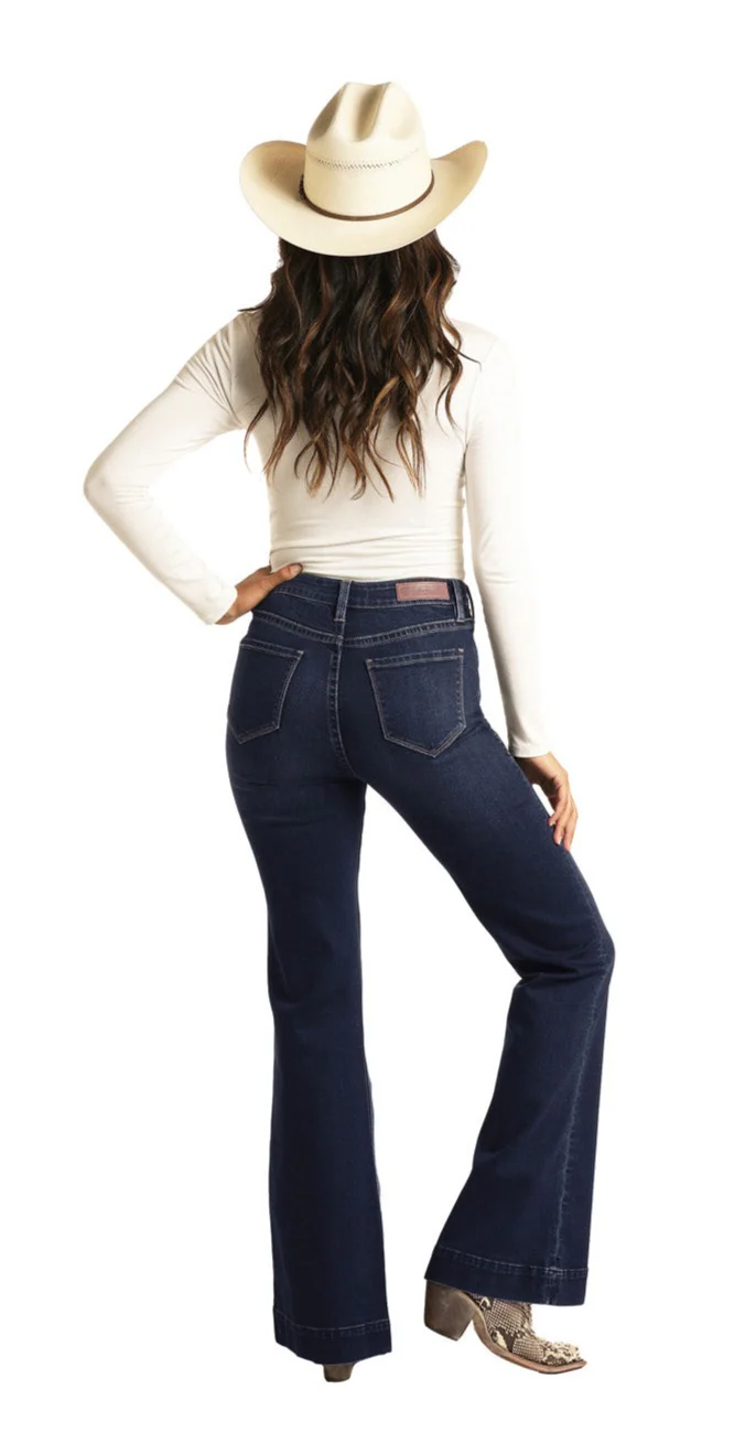 Final Sale ✨Victoria Night Blue Women's Trouser - Image 2