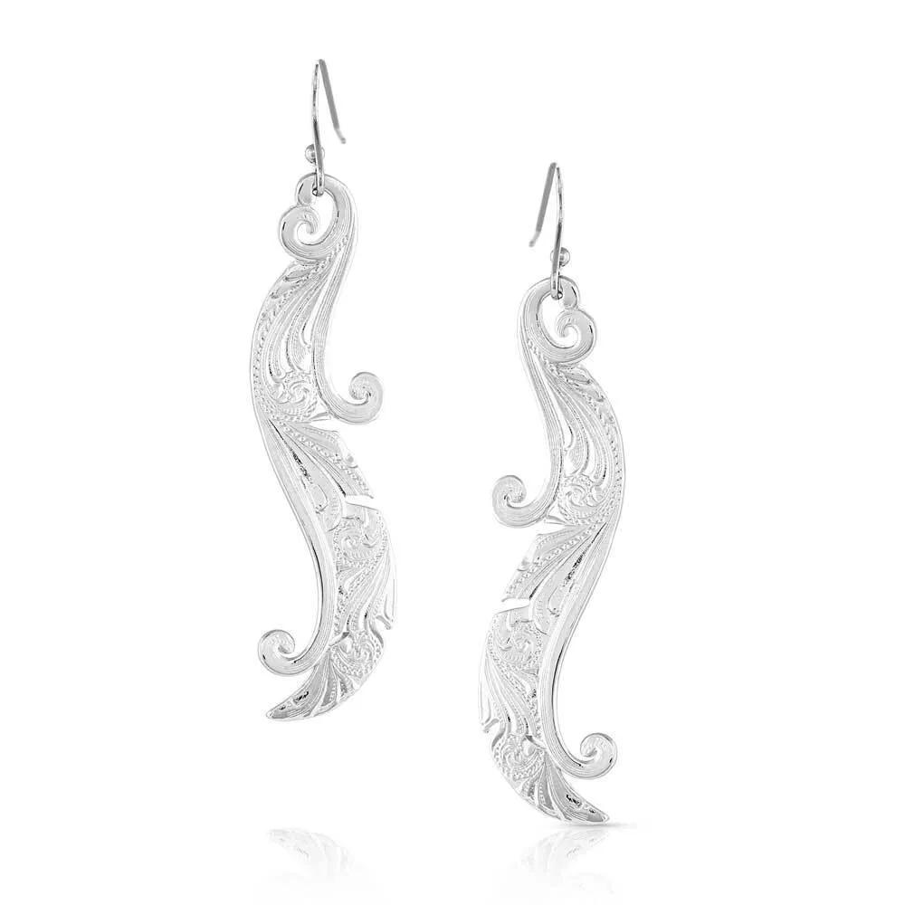 Dreamweaver Feather Earrings - Image 2