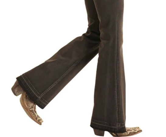 Final Sale✨LAST Ones Charlee Charcoal 2 Button Women's Trouser - Image 3