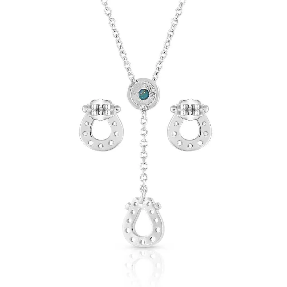 Infinite Luck Turquoise Jewelry Set - Image 3