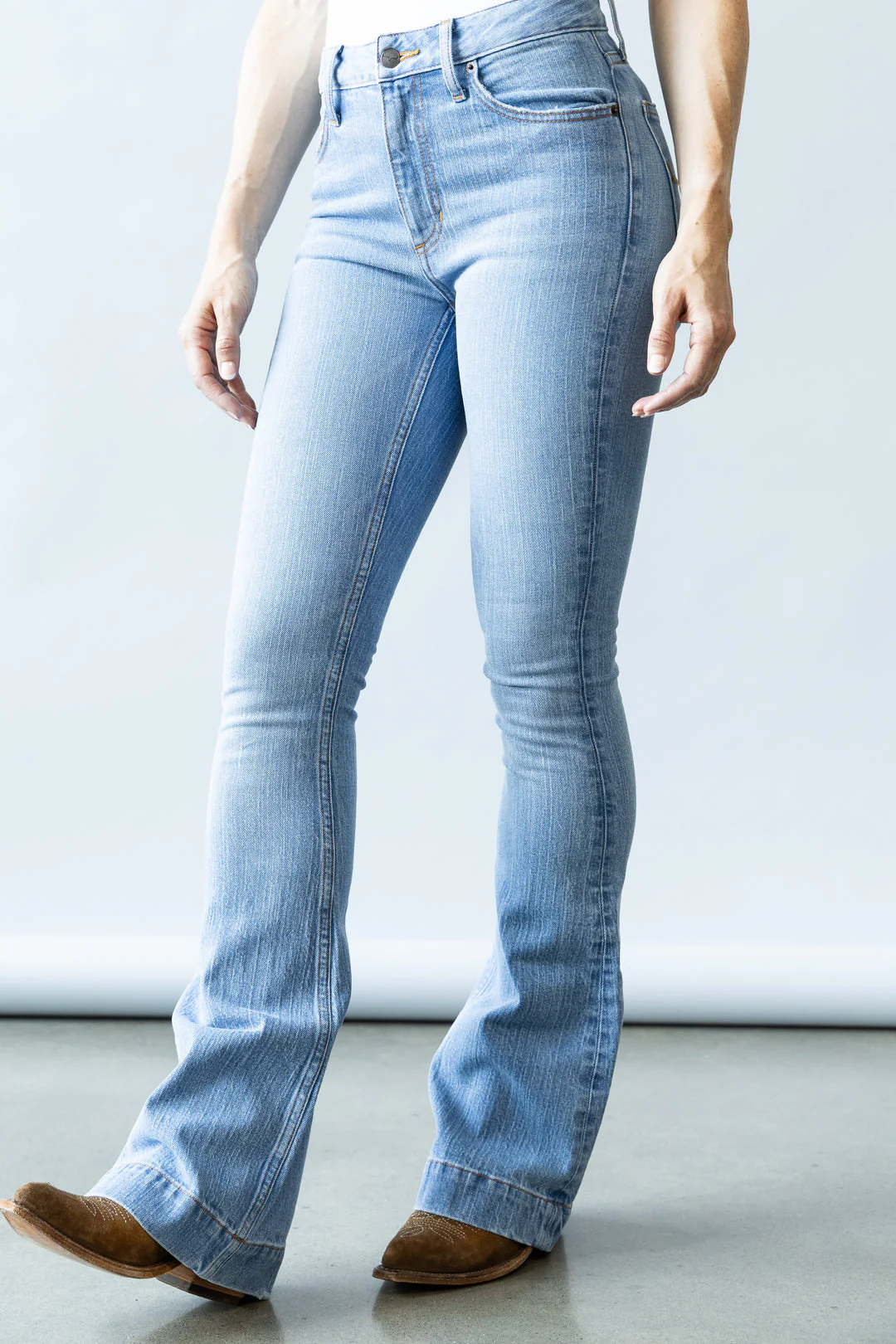 Kimes Ranch Jennifer Light Wash Trouser - Image 4