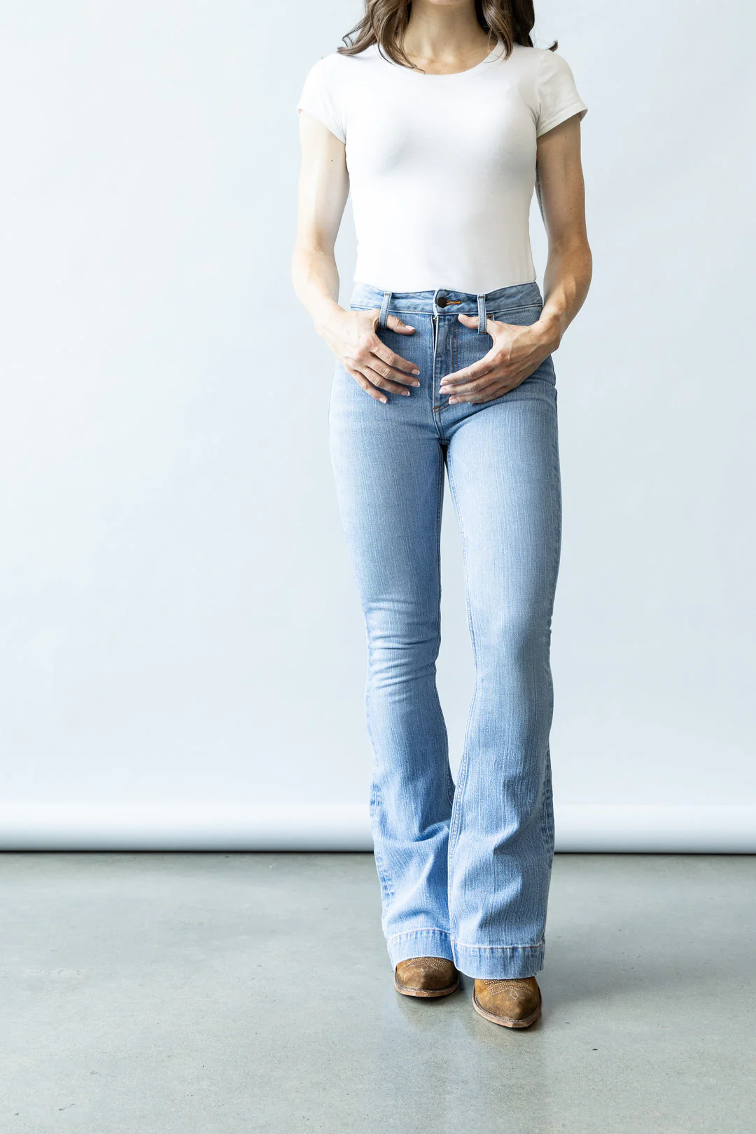 Kimes Ranch Jennifer Light Wash Trouser - Image 6
