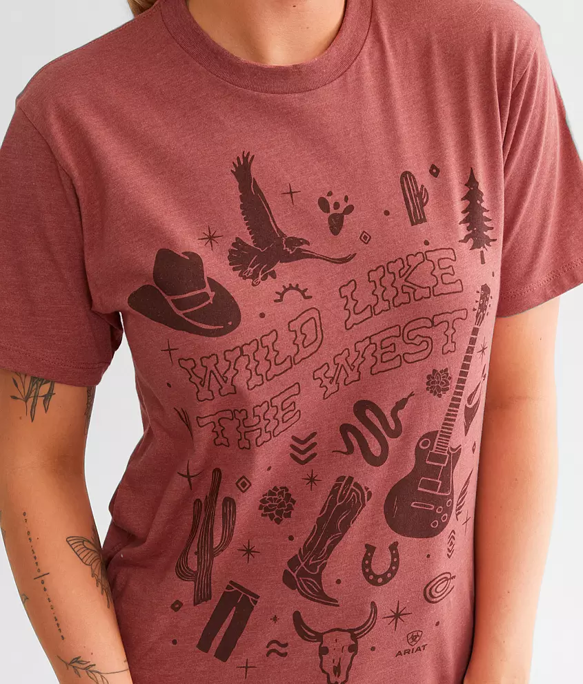 Final Sale ✨ Cowboy Country T-Shirt - Image 2