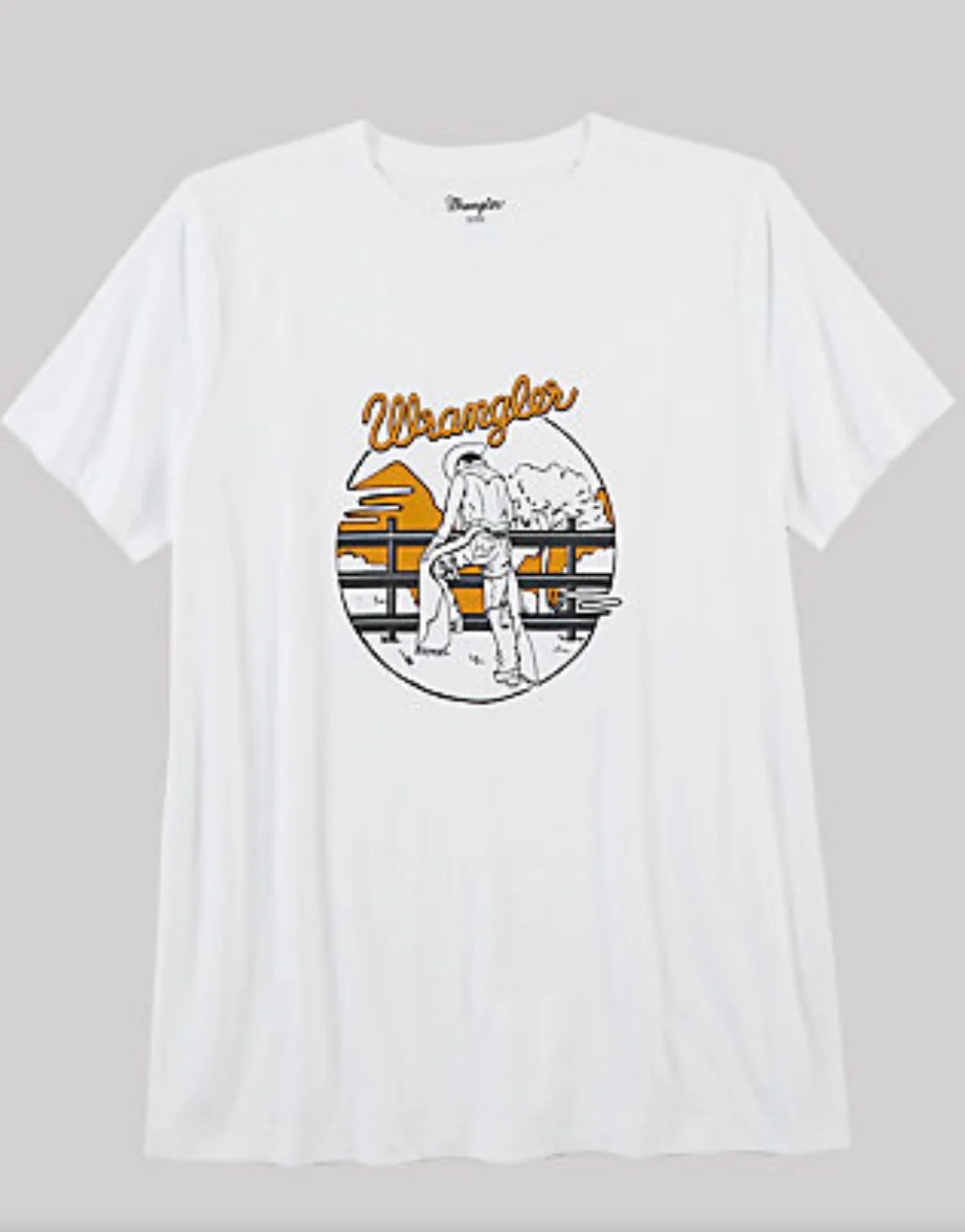 Retro Cowboy Sunset Logo Women’s T-Shirt - Image 2