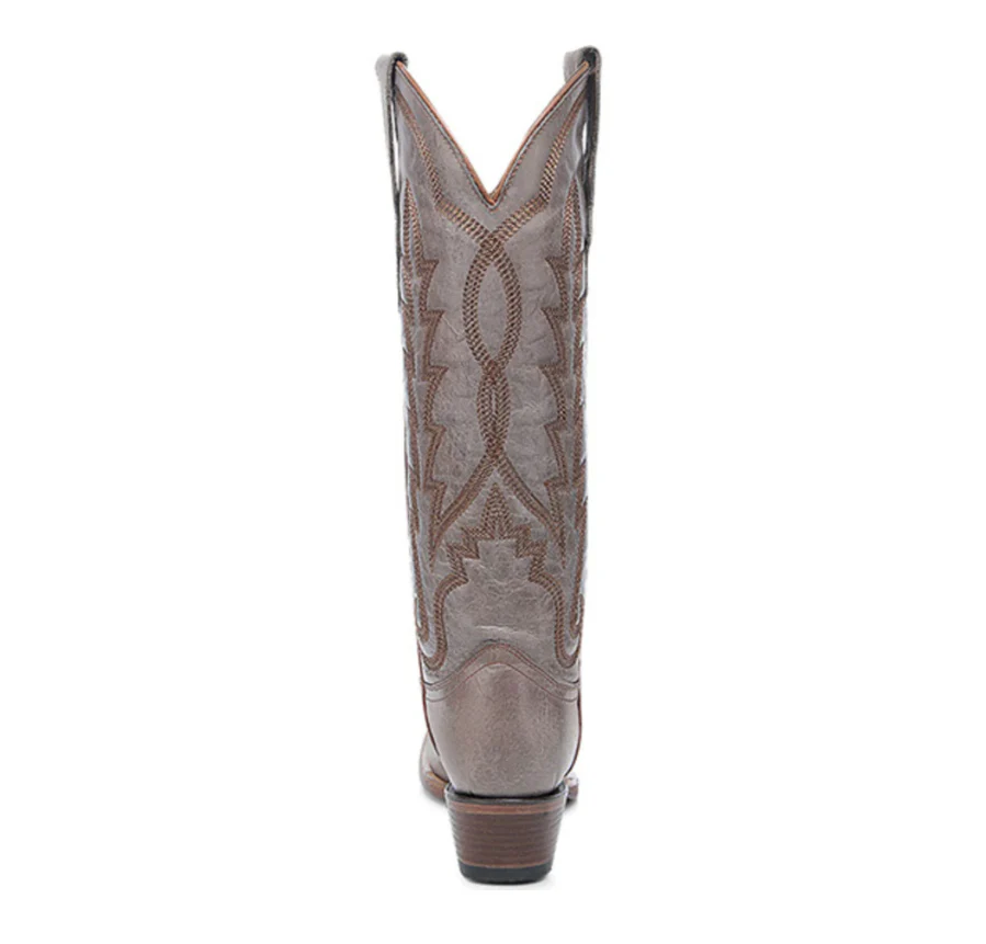 Corral Ladies Sand Western Embroidery Tall Boots - Image 4