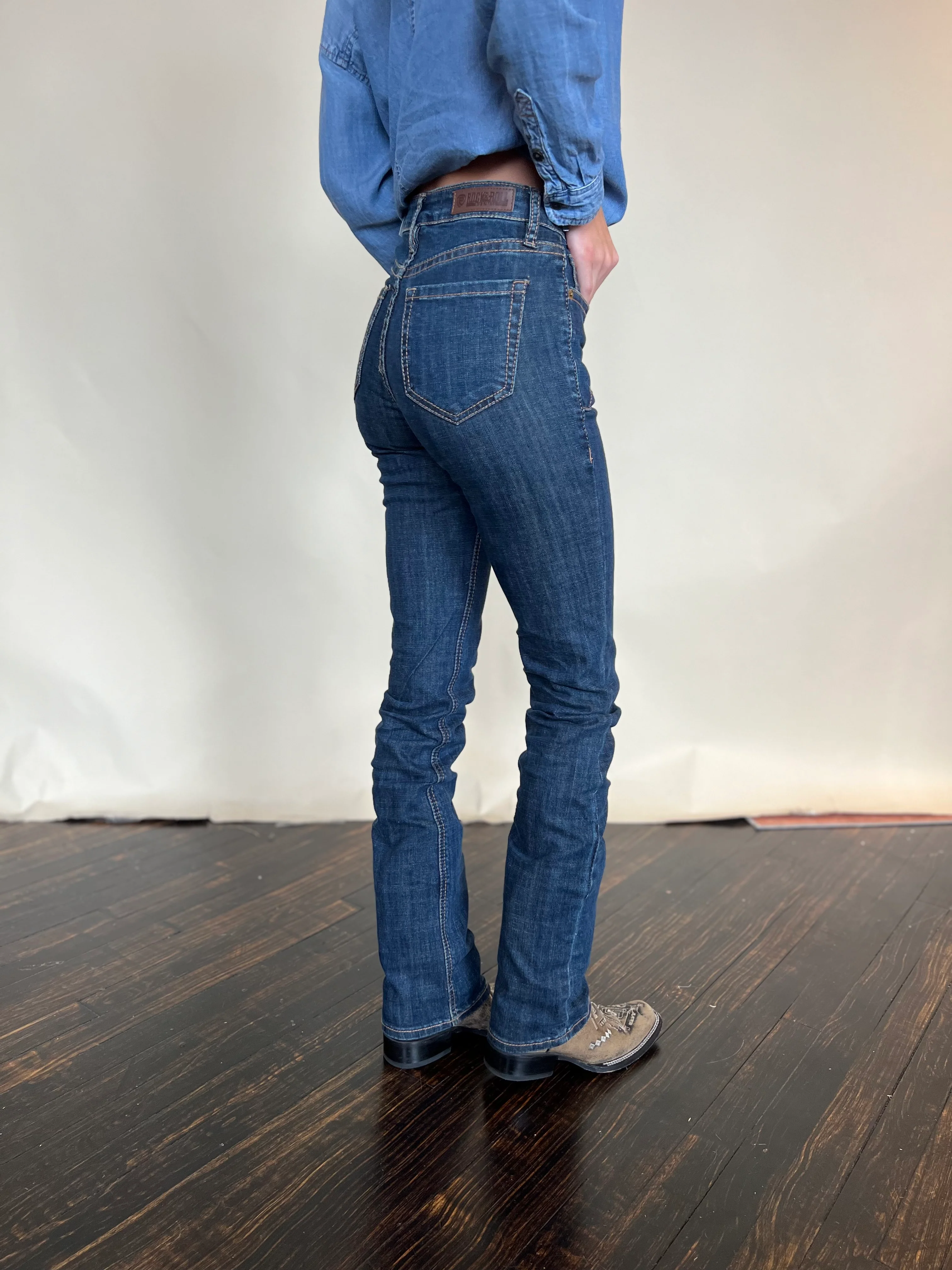 Cowgal Yoke Front Women's Bootcut - Image 2