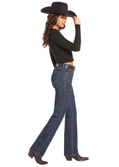 Cowgal Yoke Front Women's Bootcut - Image 7