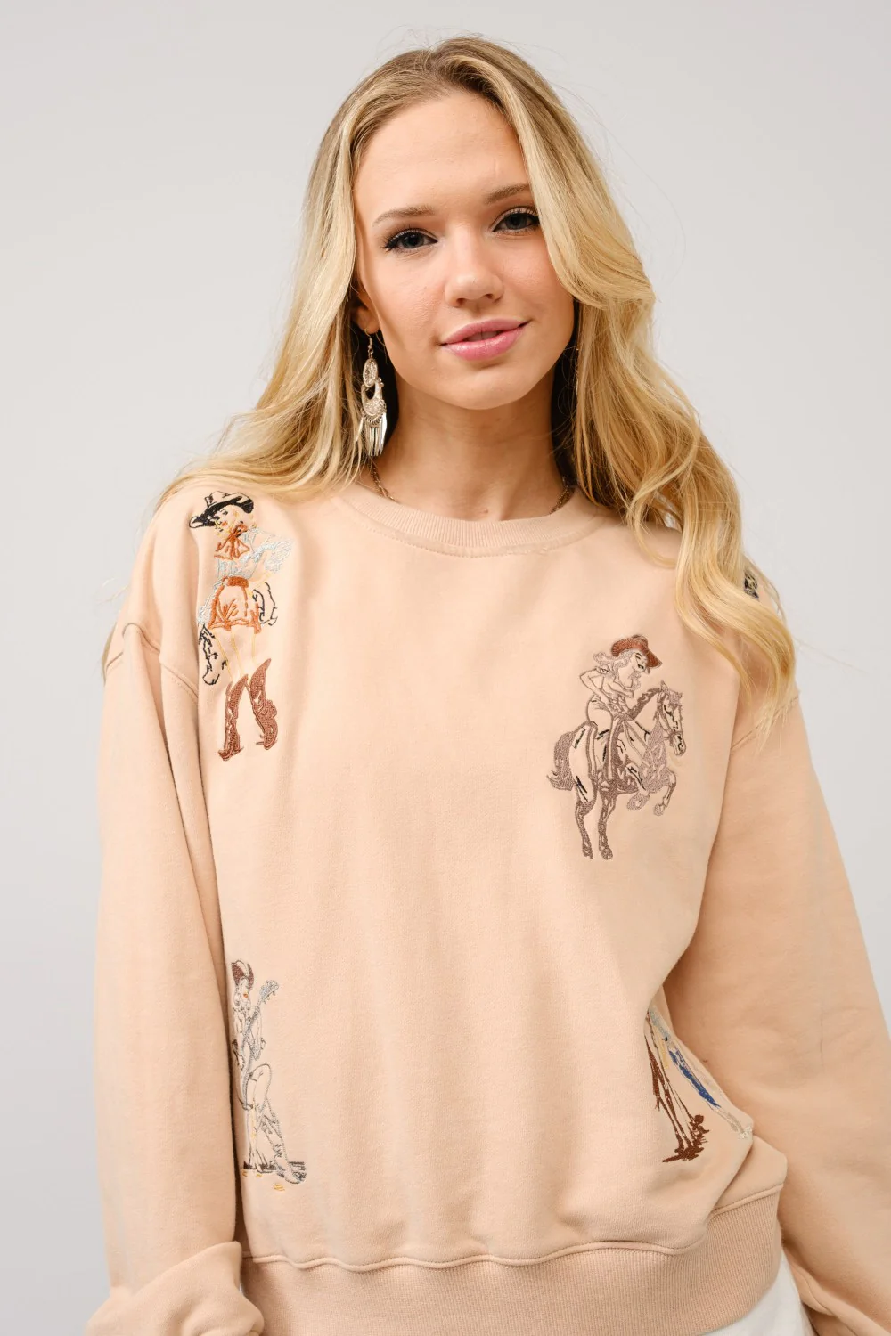 Cowgirl Western Sweatshirt - Image 2