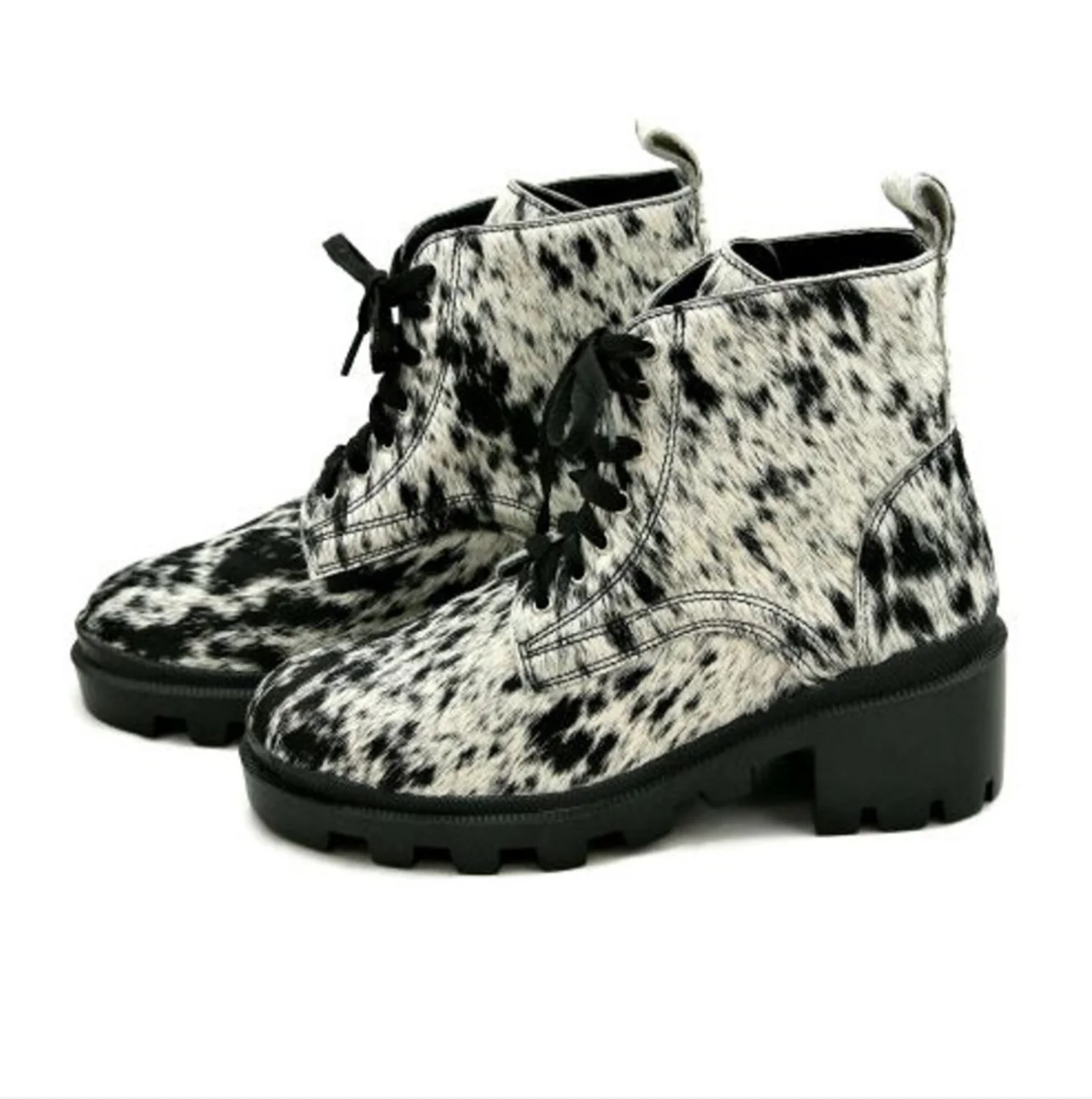 Cowhide Combat Boots - Image 3