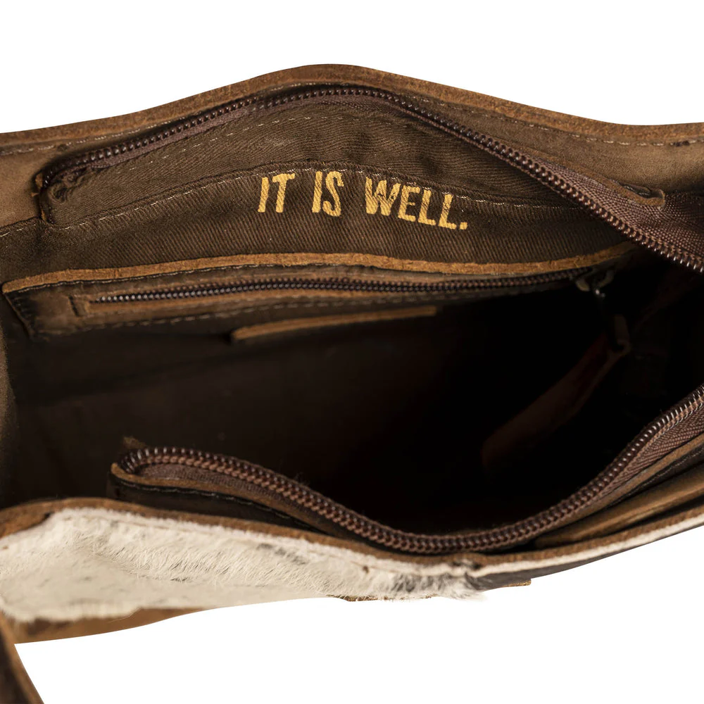 Cowhide Sugar Satchel - Image 5