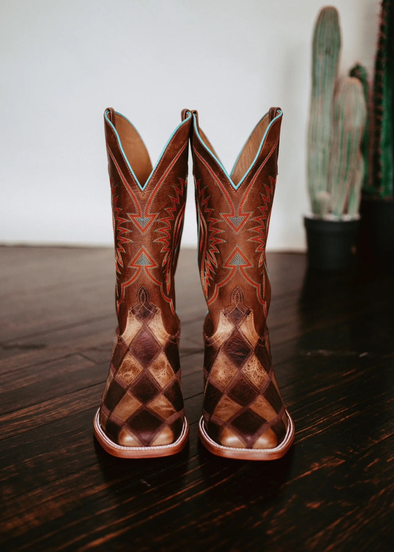 Crazy Train Patchwork Boots - Image 2