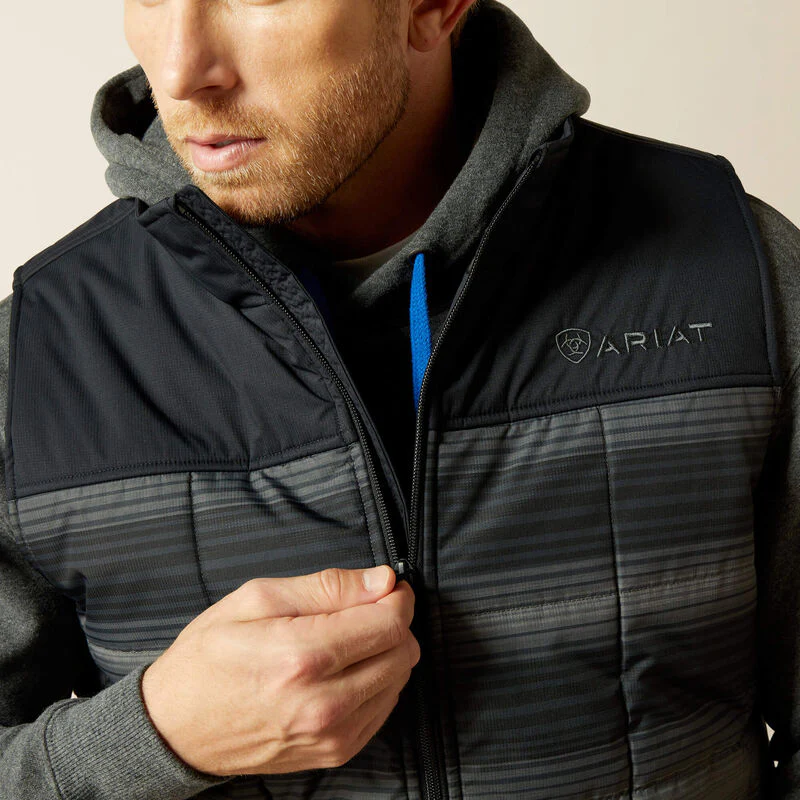 Crius Insulated Vest Black And Serape - Image 4
