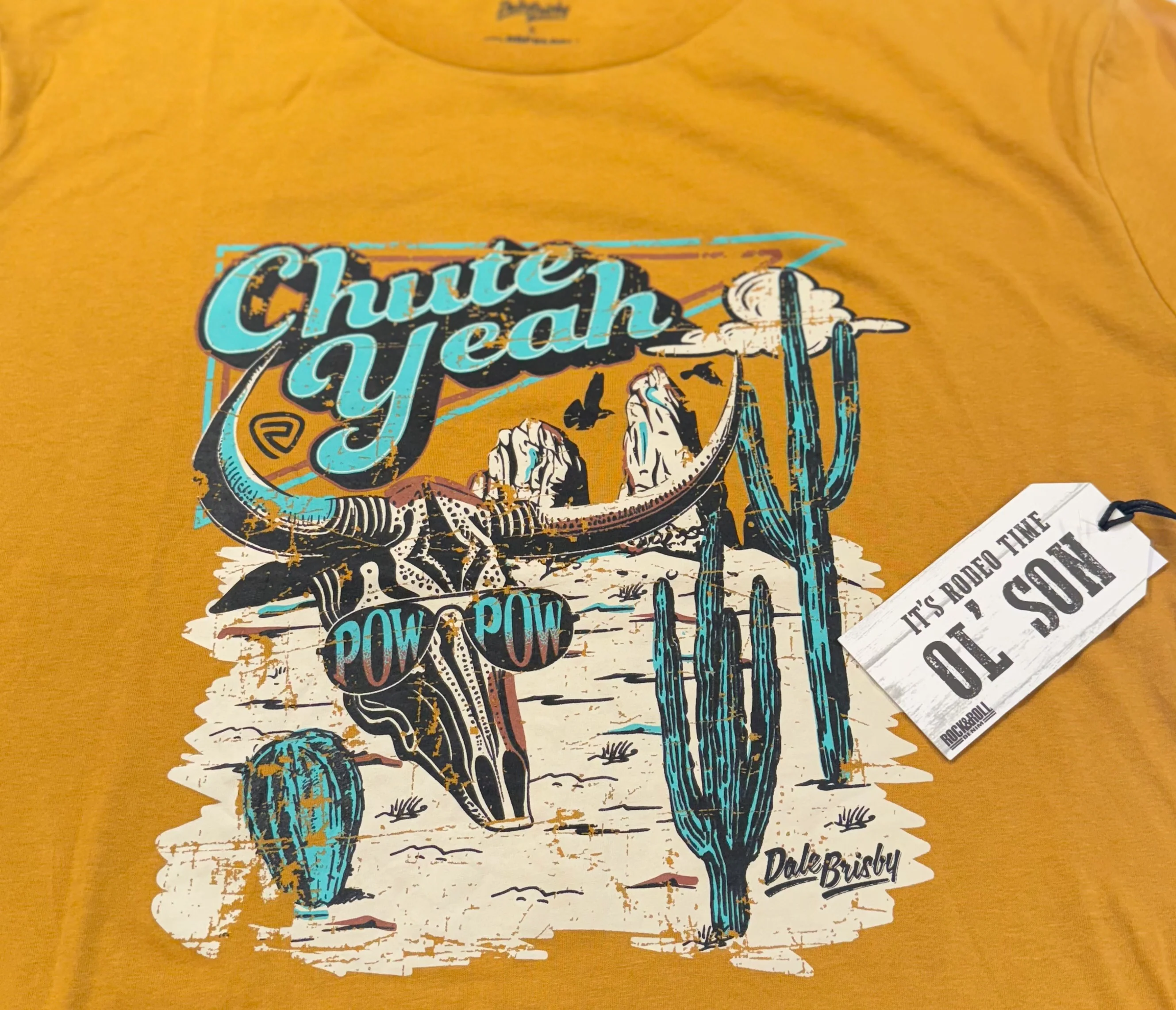 Dale Brisby ‘Chute Yeah’ Graphic Tee - Image 5