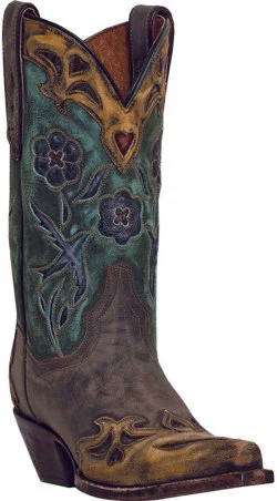 Final Sale ✨ Dan Post Boots Vintage Bluebird Sanded - Image 2