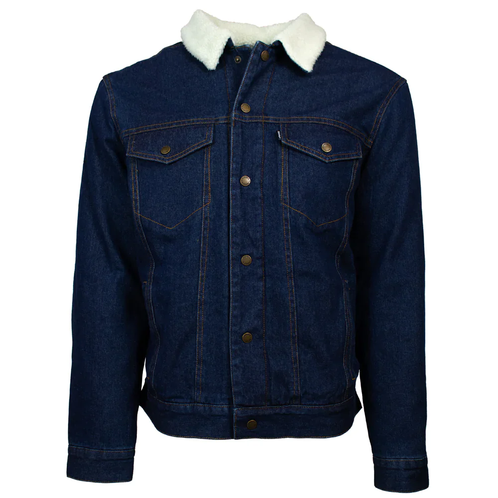 Final Sale ✨ Denim Sherpa Jacket Hooey - Image 2