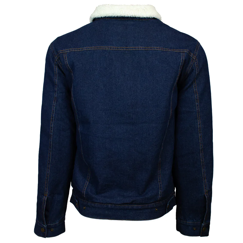 Final Sale ✨ Denim Sherpa Jacket Hooey - Image 3