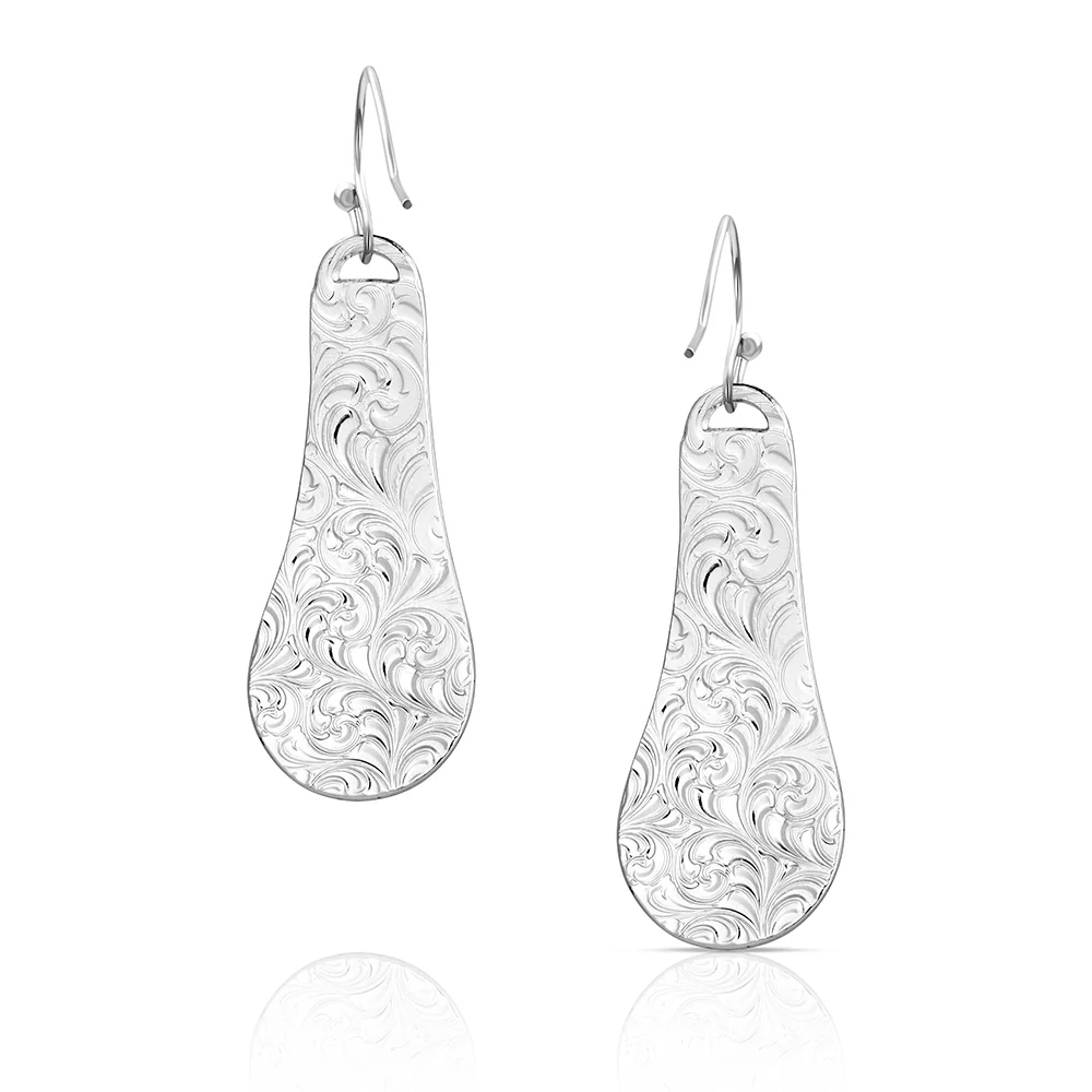 Desert Marigold Floral Earrings - Image 3