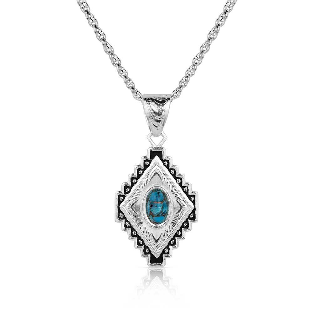 Diamond of the West Turquoise Necklace - Image 2