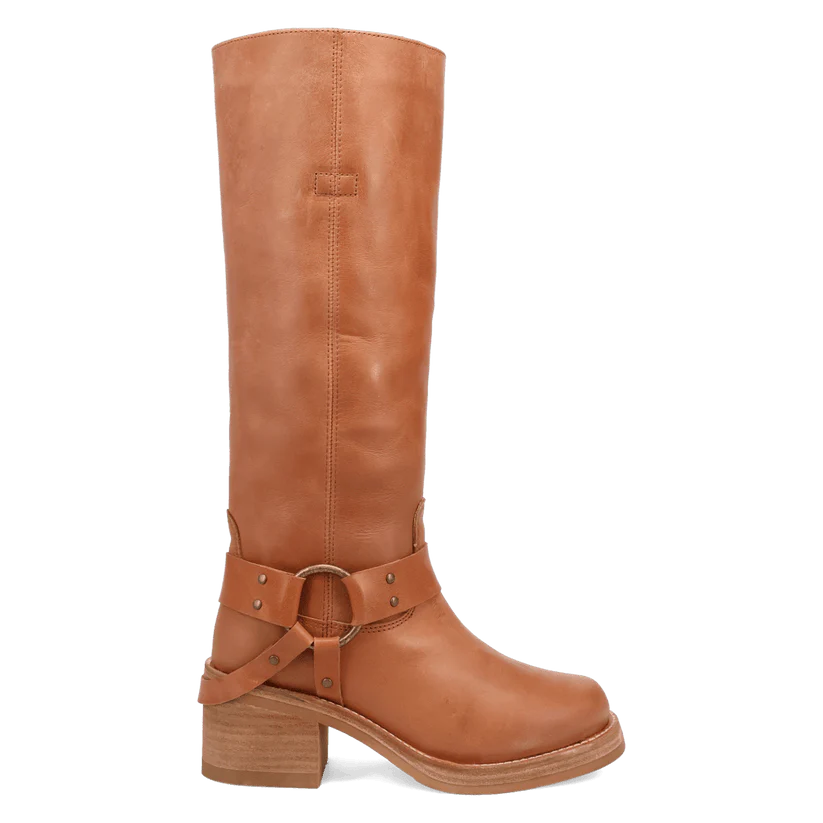 Dingo Casbah Tan Women's Harness Boots - Image 4