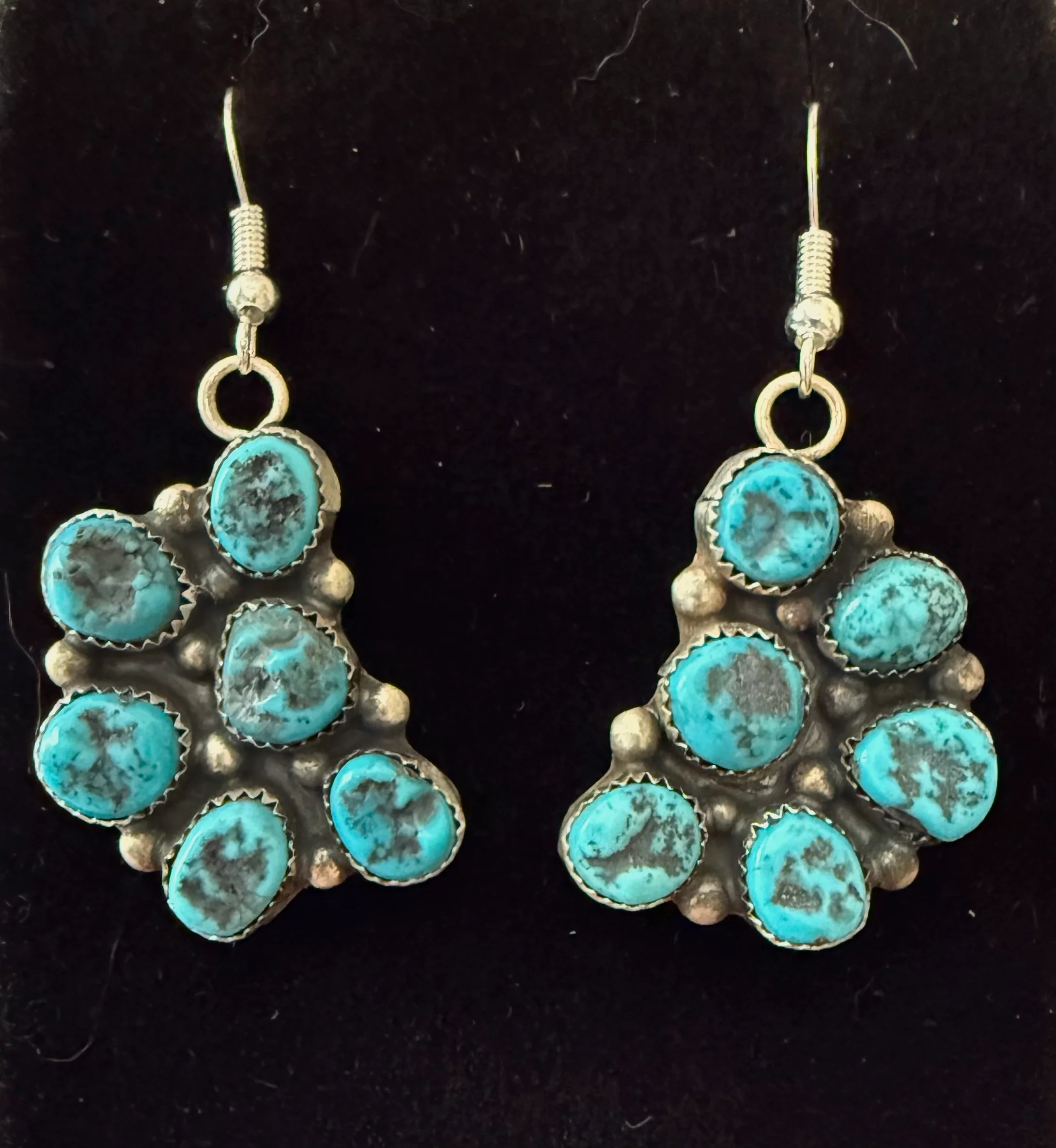 Donovan Authentic Turquoise Earrings - Image 2