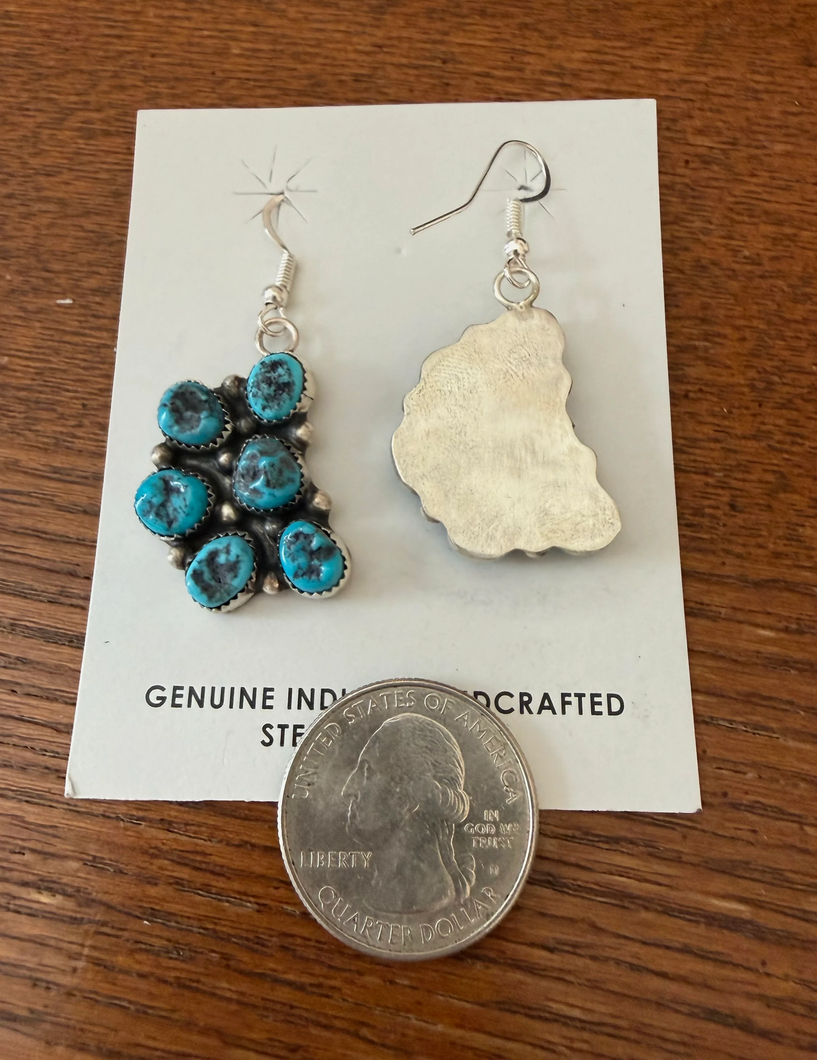 Donovan Authentic Turquoise Earrings - Image 4