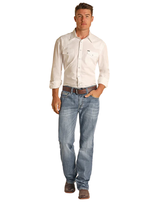 Final Sale ✨Double Barrell Bootcut - Image 2