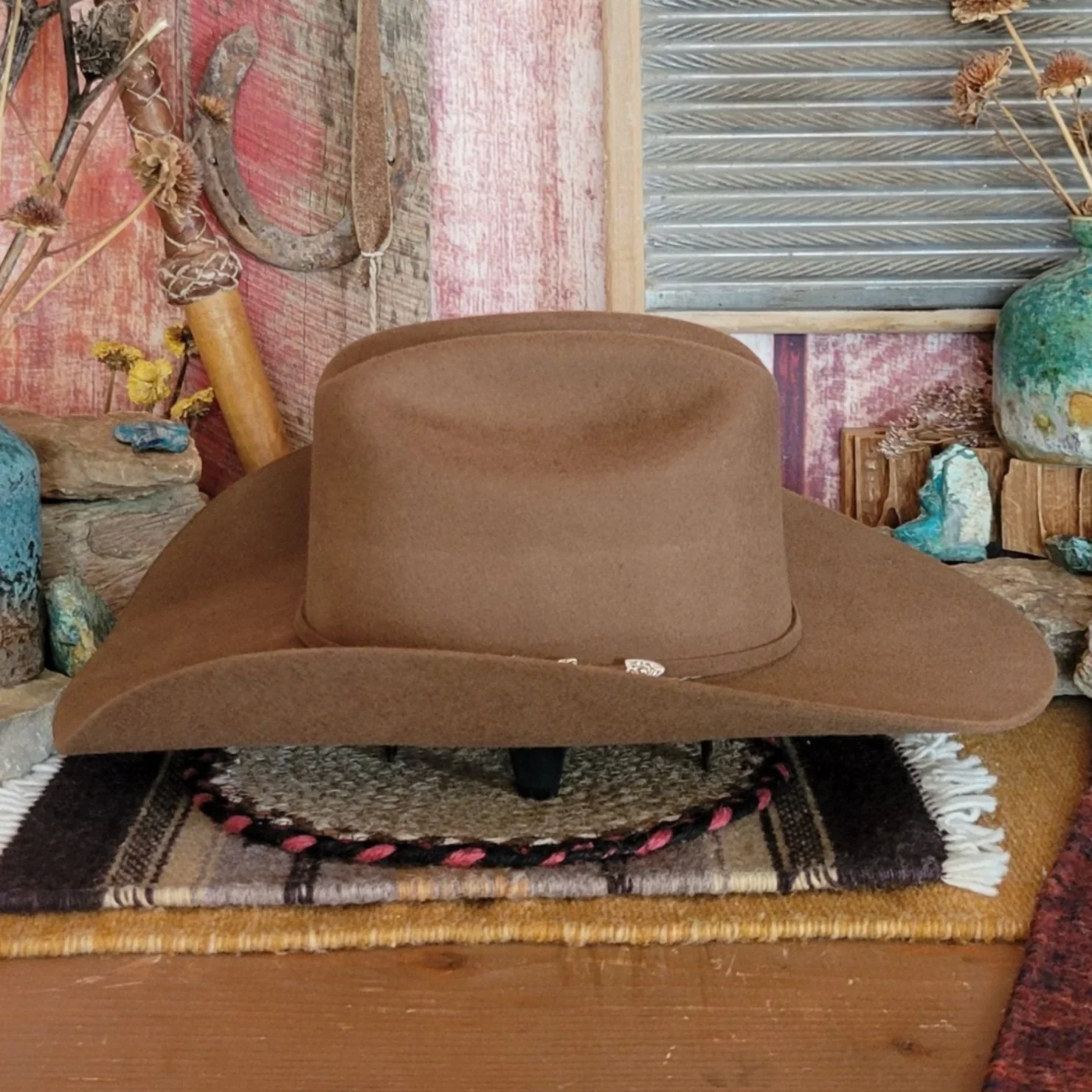 El Paso Felt Hat Brown - Image 5