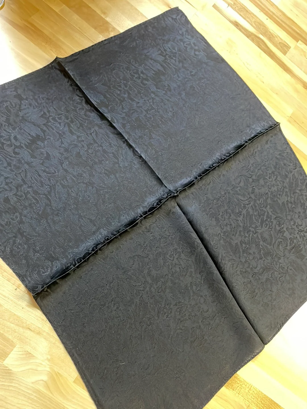 Etched Black Wild Rag - Half Size - Image 2