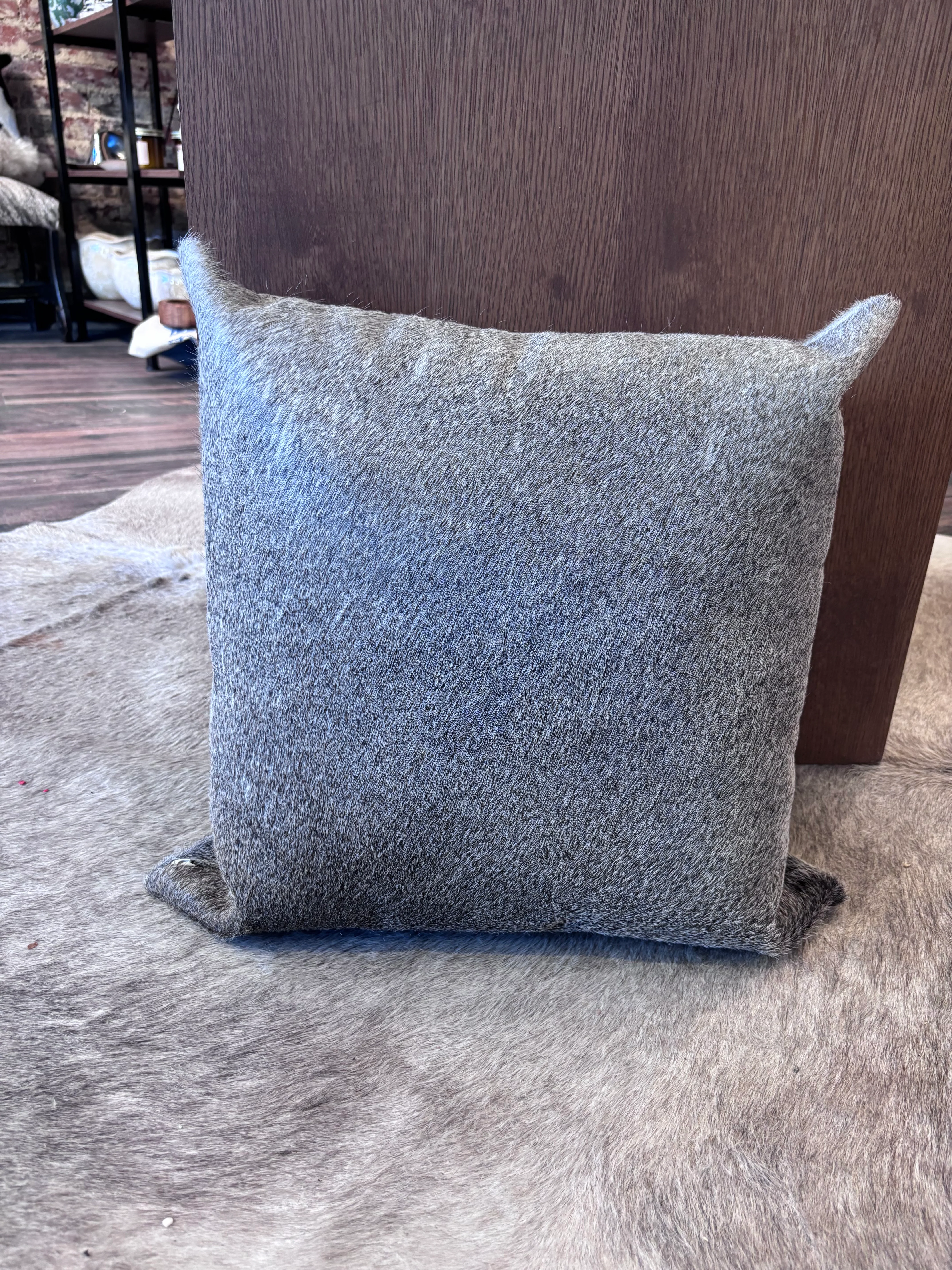 Fawn Cowhide Pillow - Image 2