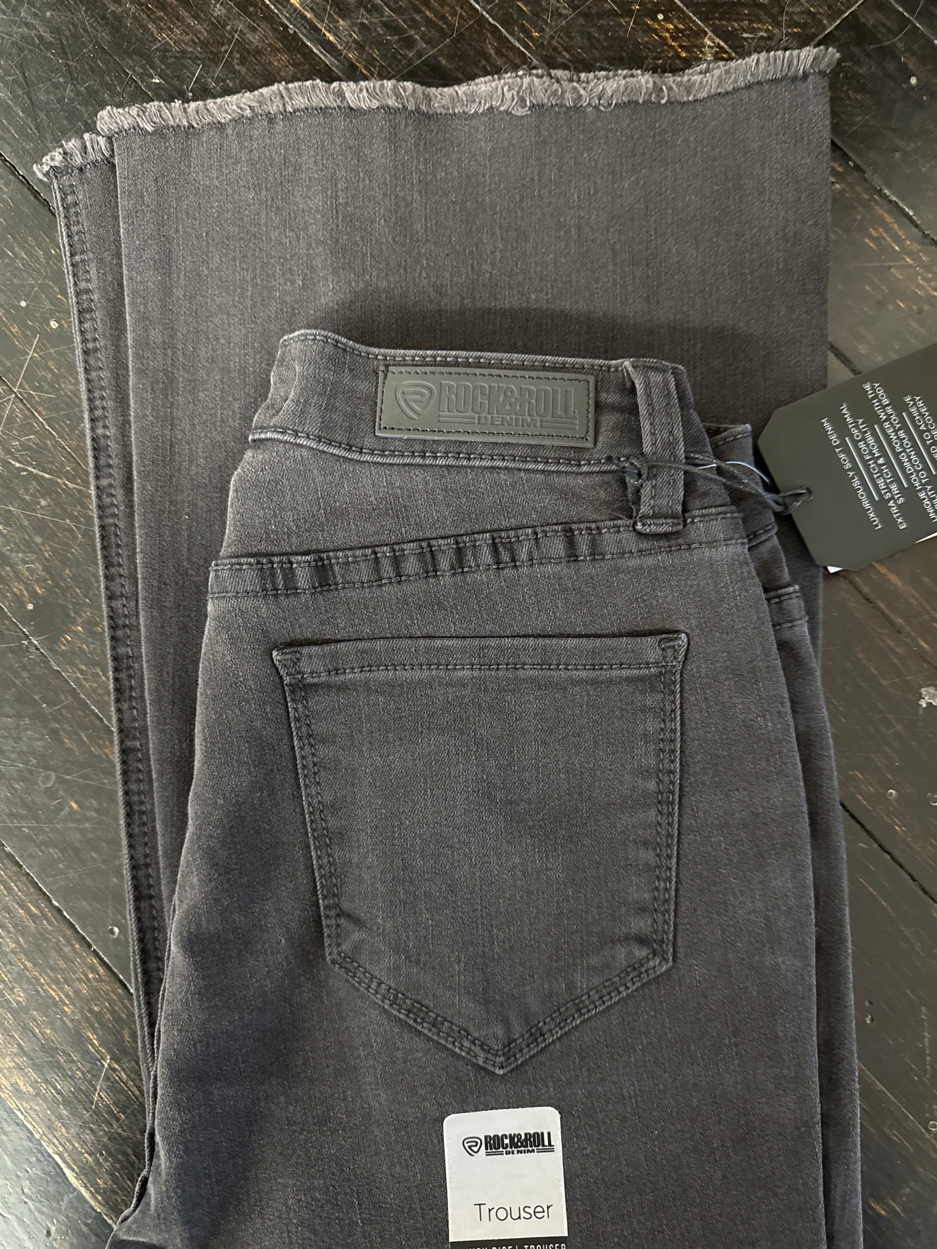 Final Sale ✨Black Seam Trouser Women's Jeans - Image 2