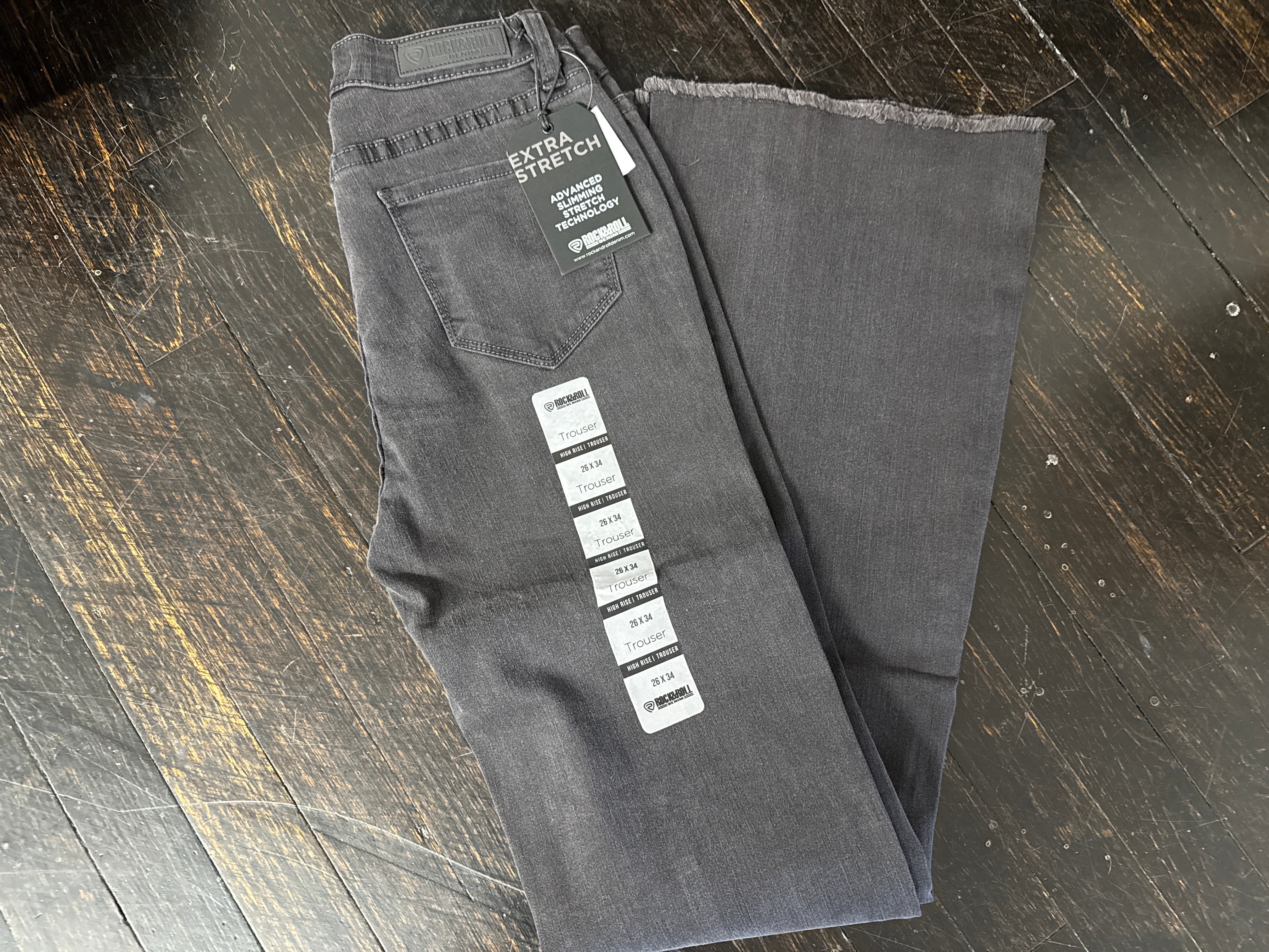Final Sale ✨Black Seam Trouser Women's Jeans - Image 3