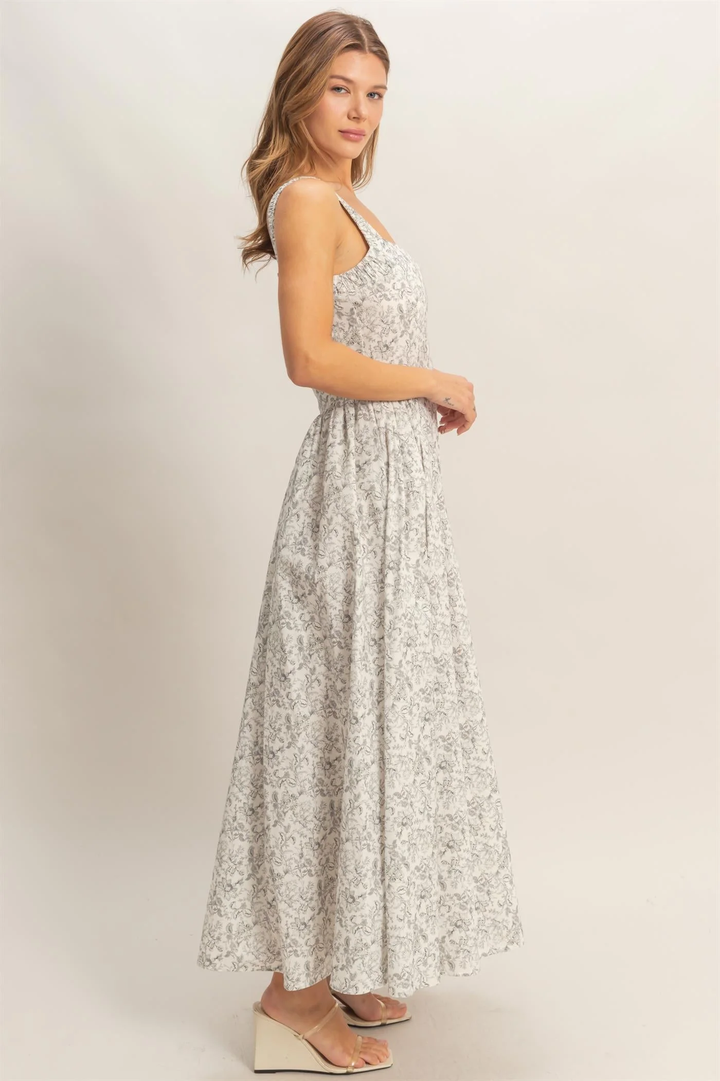 Fiona Floral Maxi Dress - Image 2