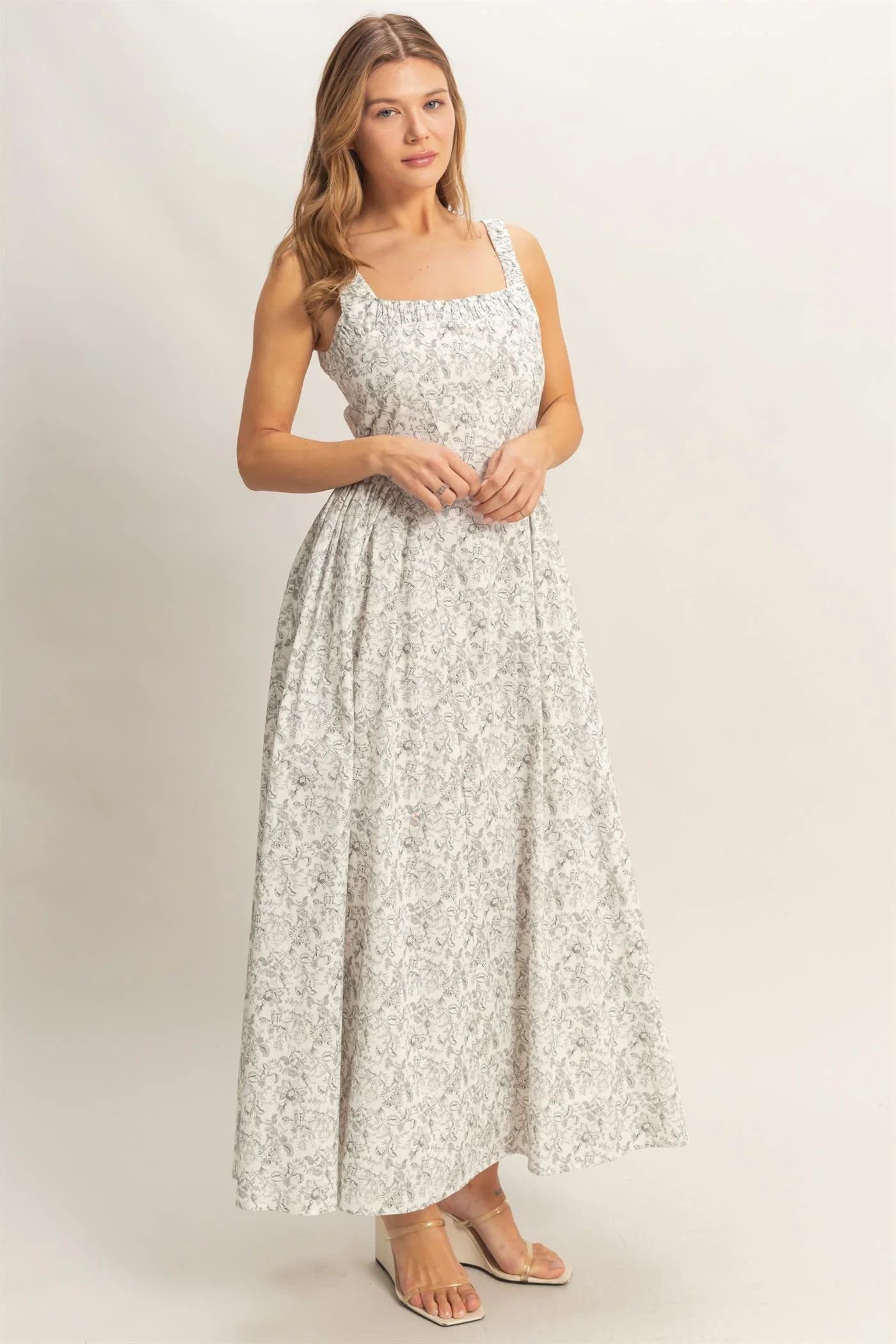 Fiona Floral Maxi Dress - Image 4