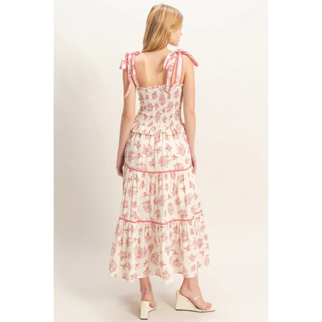 Floral Sunday Sundress Rose - Image 2