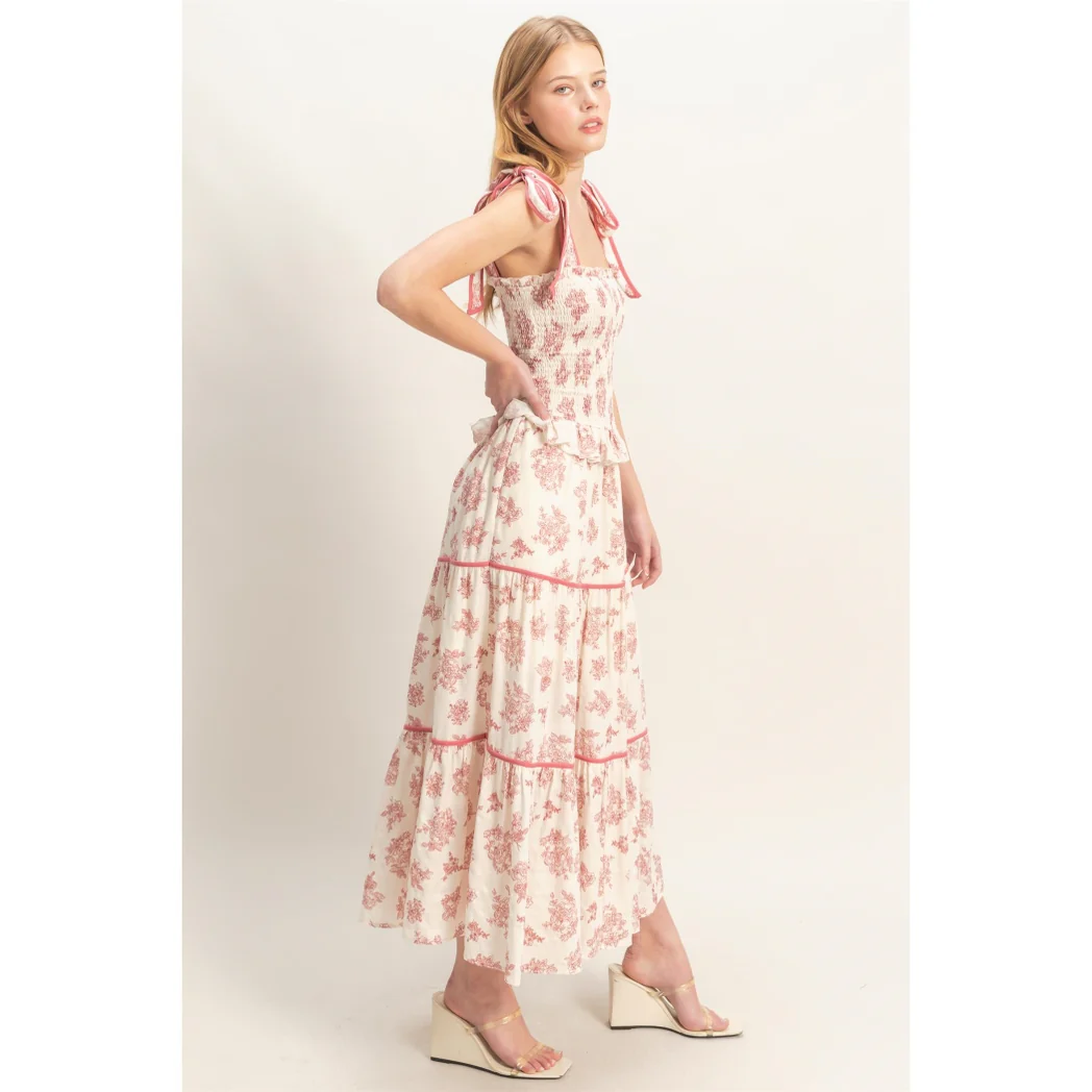 Floral Sunday Sundress Rose - Image 3