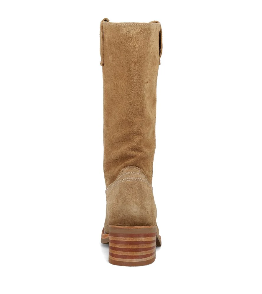 Frye Campus 12R Tan Buck Boots - Image 2