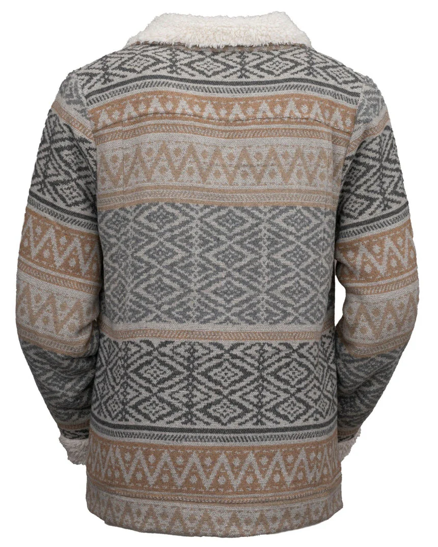 Gemma Berber Gray Women's Jacket - Image 3