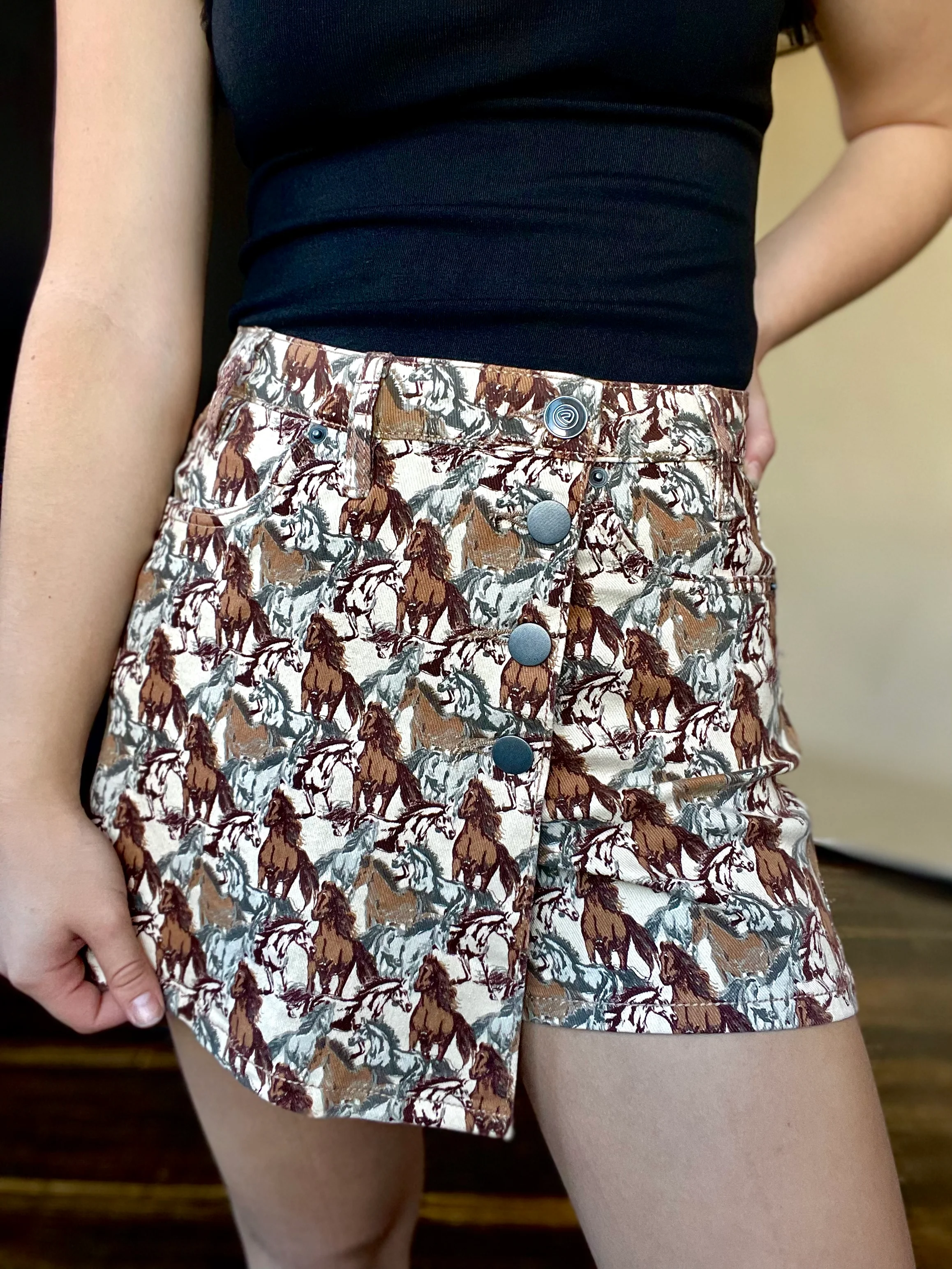 Final Sale ✨Giddy - Up Skort - Image 3