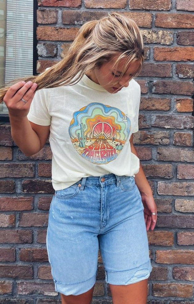 Final Sale ✨Good Times Roll Wrangler T-Shirt - Image 3