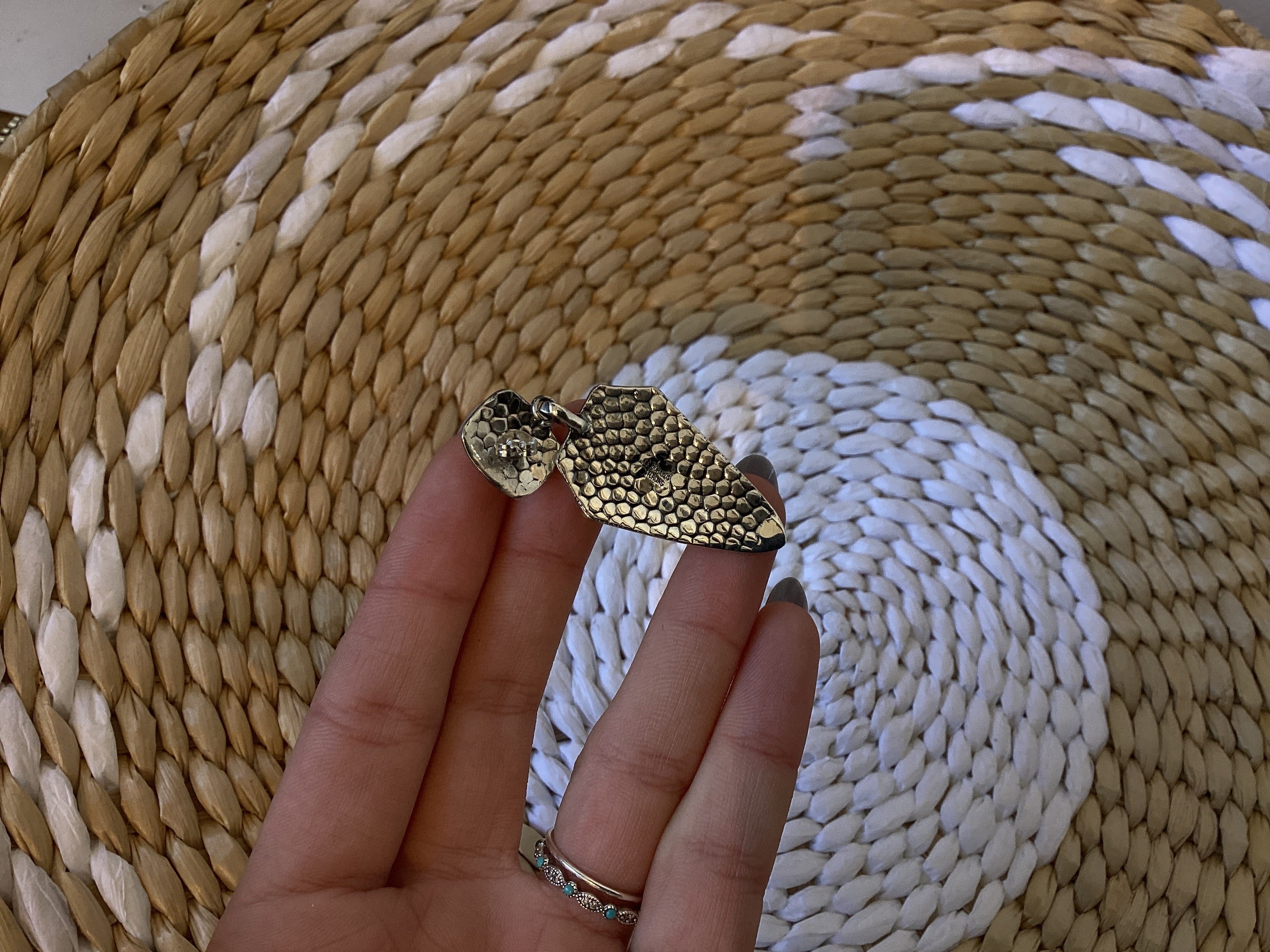 Halsey Pink Conch Earrings Authentic - Image 2