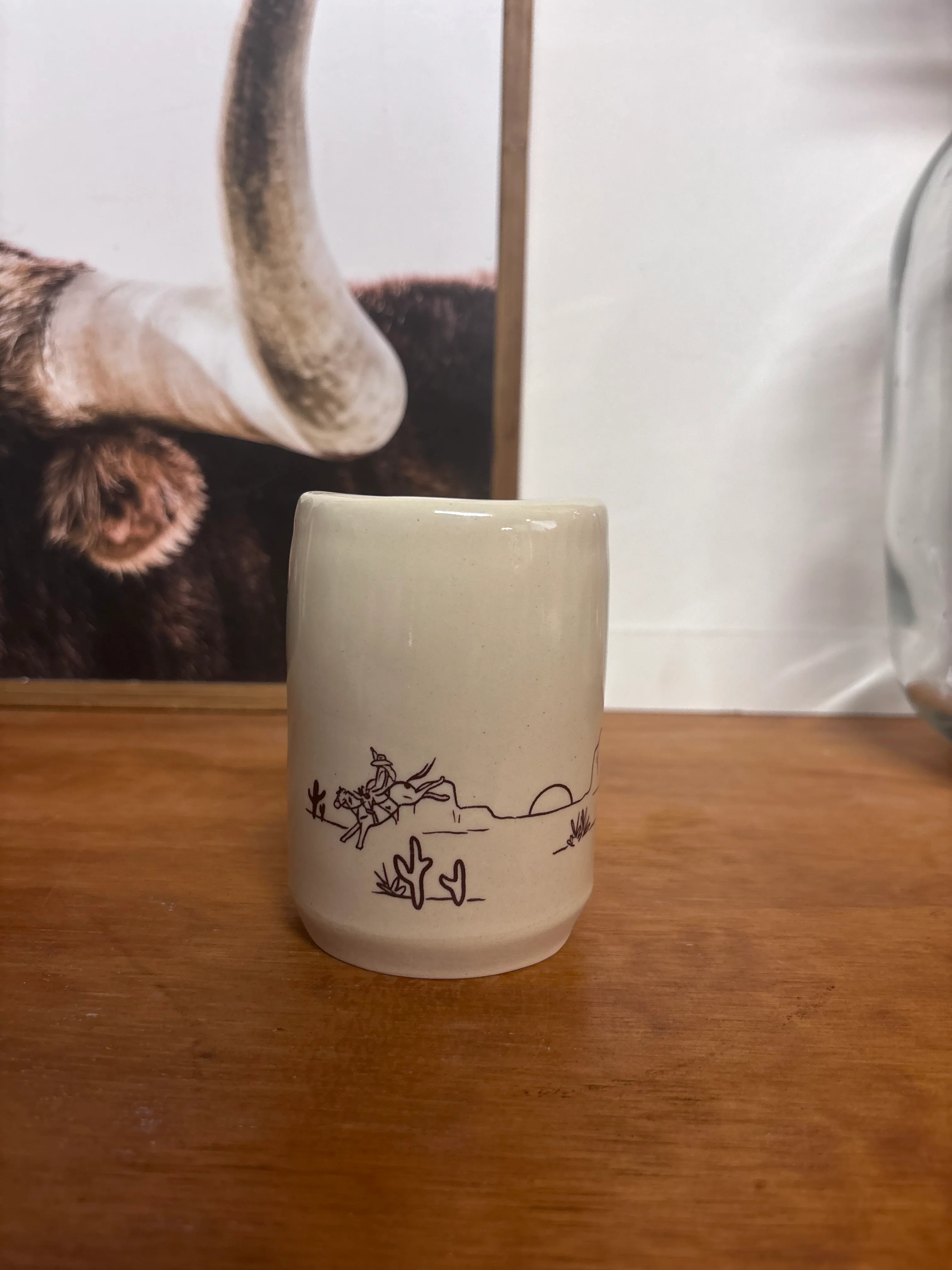 Handmade Out West Travel Cup - Image 2