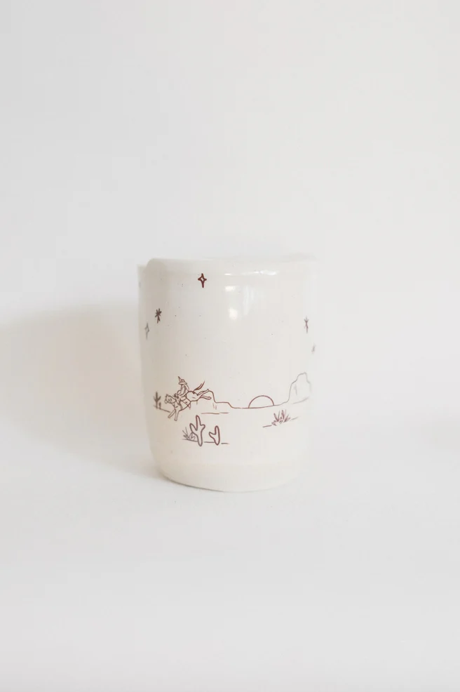 Handmade Out West Travel Cup - Image 3