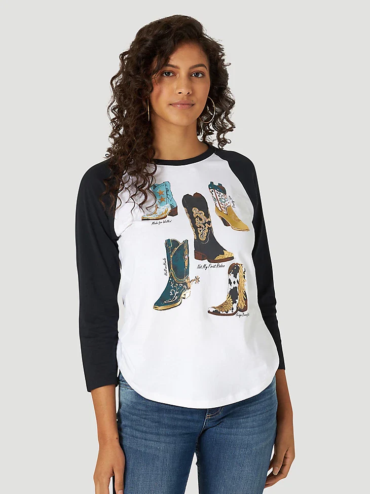 Final Sale ✨ He** on Heels Wrangler Women's T-Shirt - Image 2