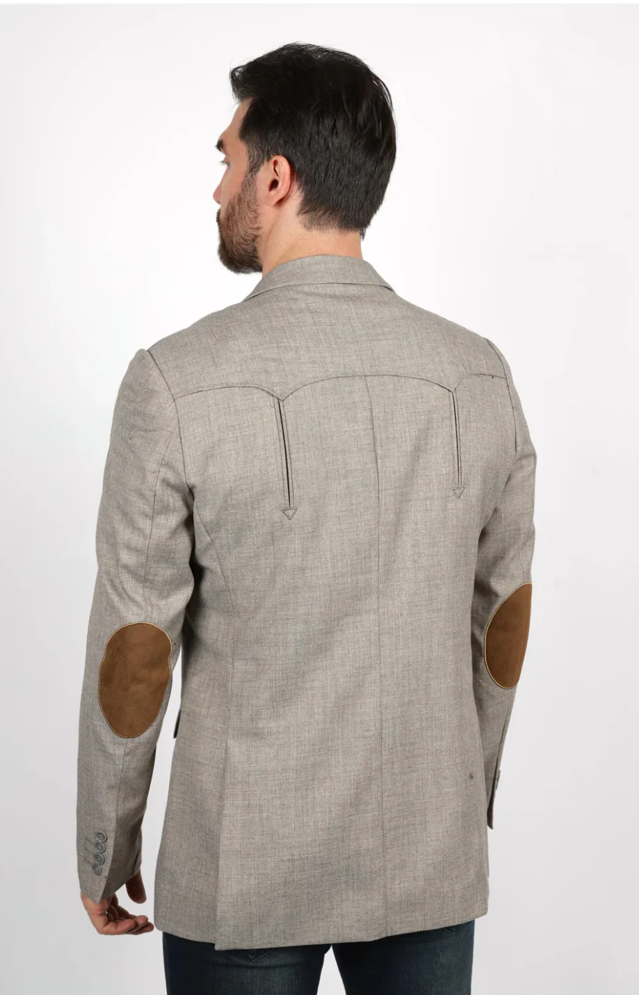 Heather Beige Blazer - Image 3