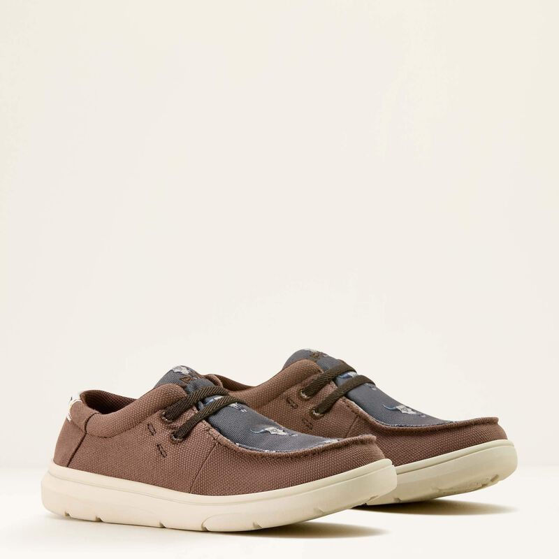 Hilo Shoe Chocolate/Steer Head Kid's - Image 6