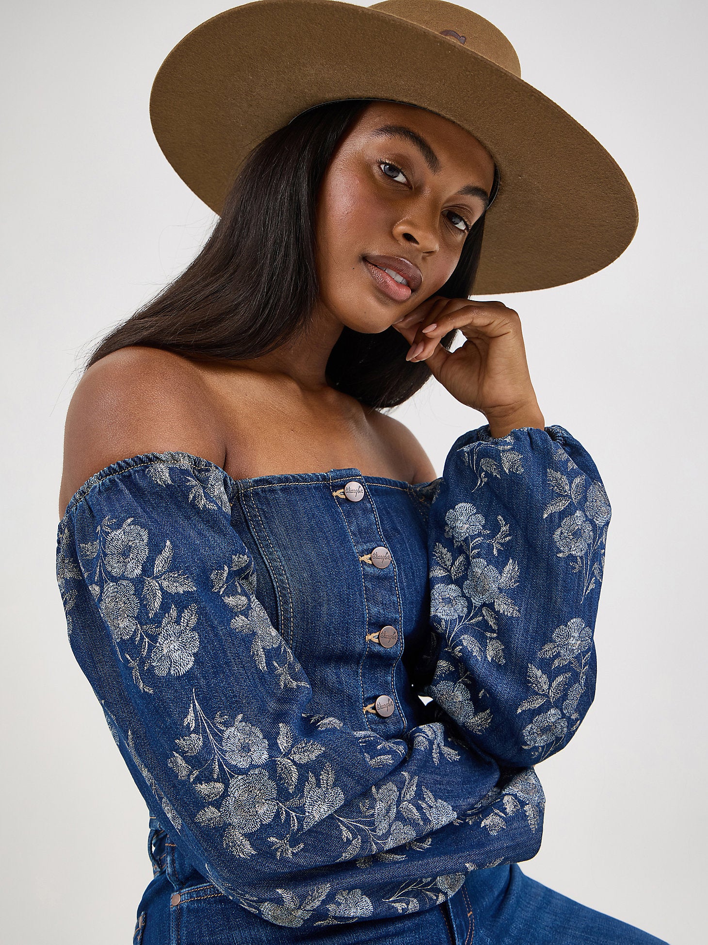 Hometown Wildflower Crop Top - Image 3