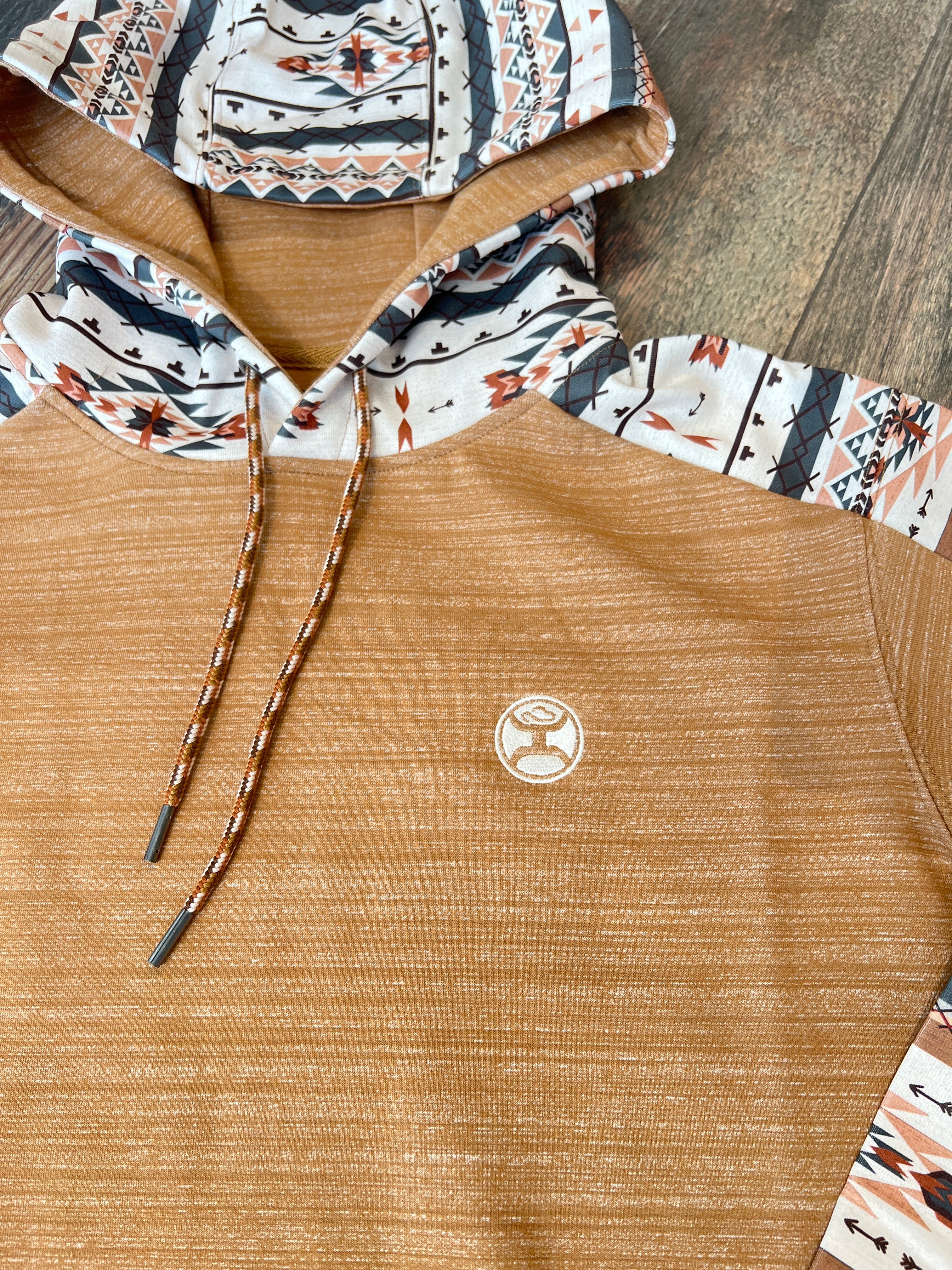 Hooey Canyon Light Brown Men's Hoody - Image 2