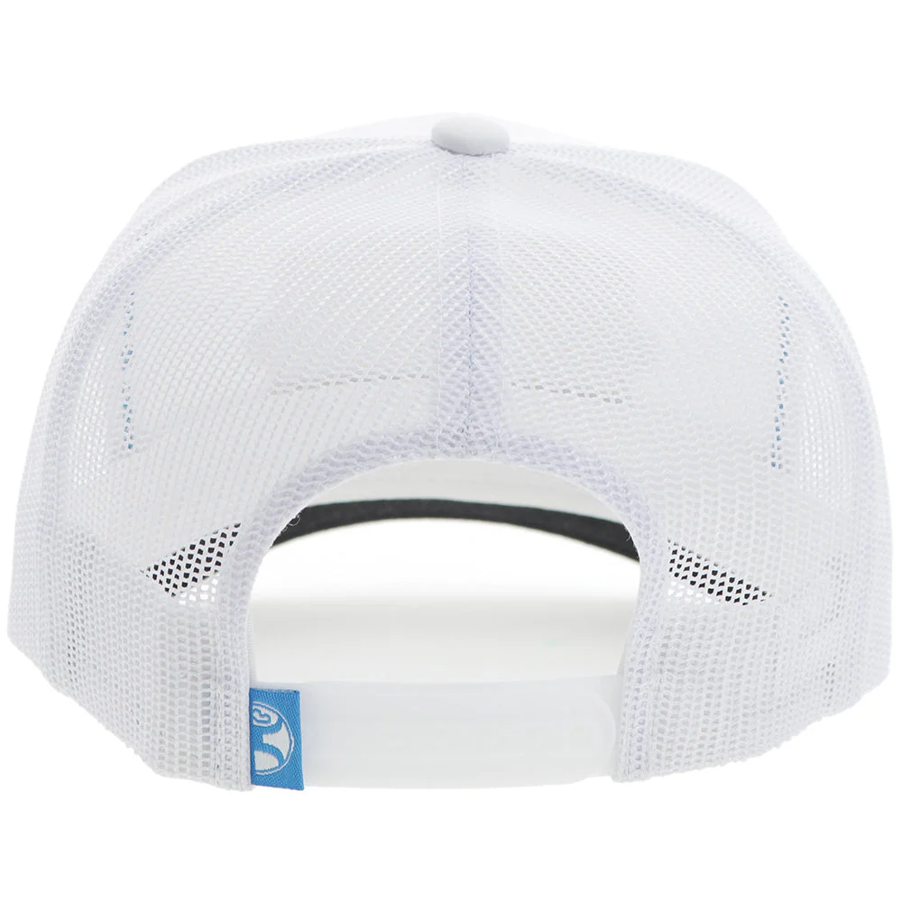 Hooey Diamond 6 Panel Trucker Hat White - Image 2
